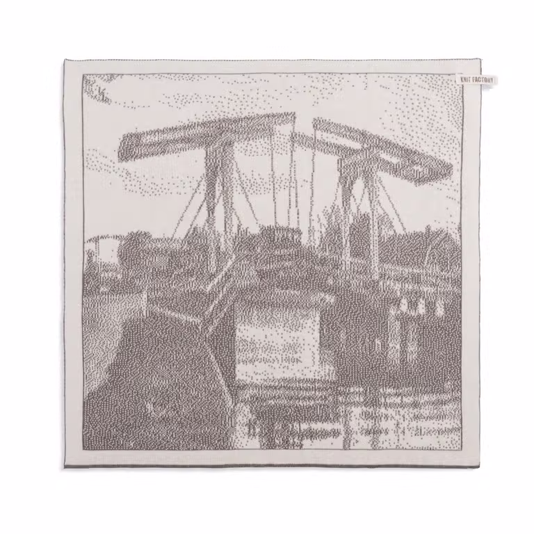 Kitchen Towel Bridge Ecru/Taupe