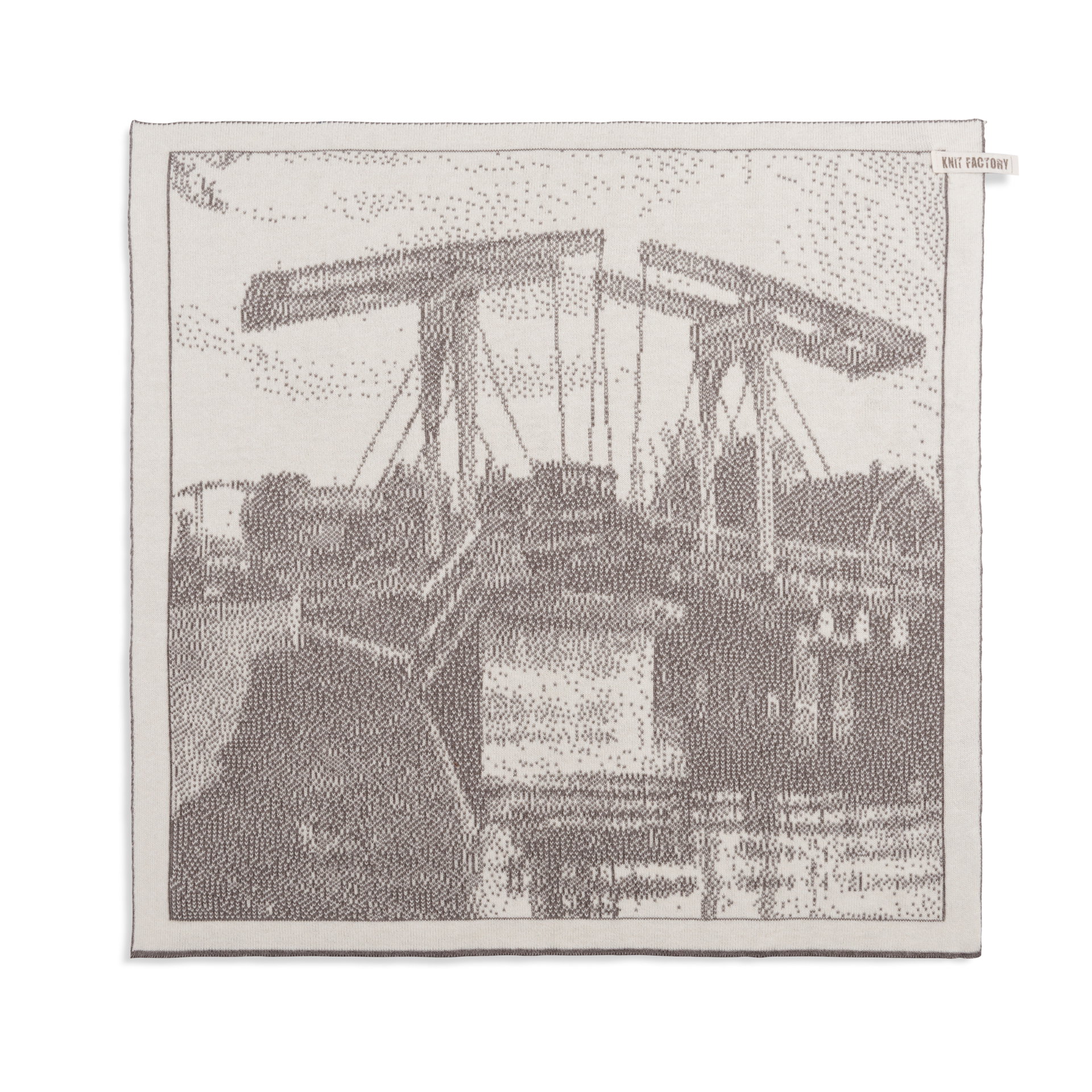 Kitchen Towel Bridge Ecru/Taupe