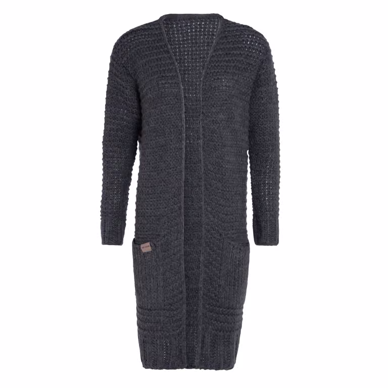 Alex lange Strickjacke Anthrazit - 40/42