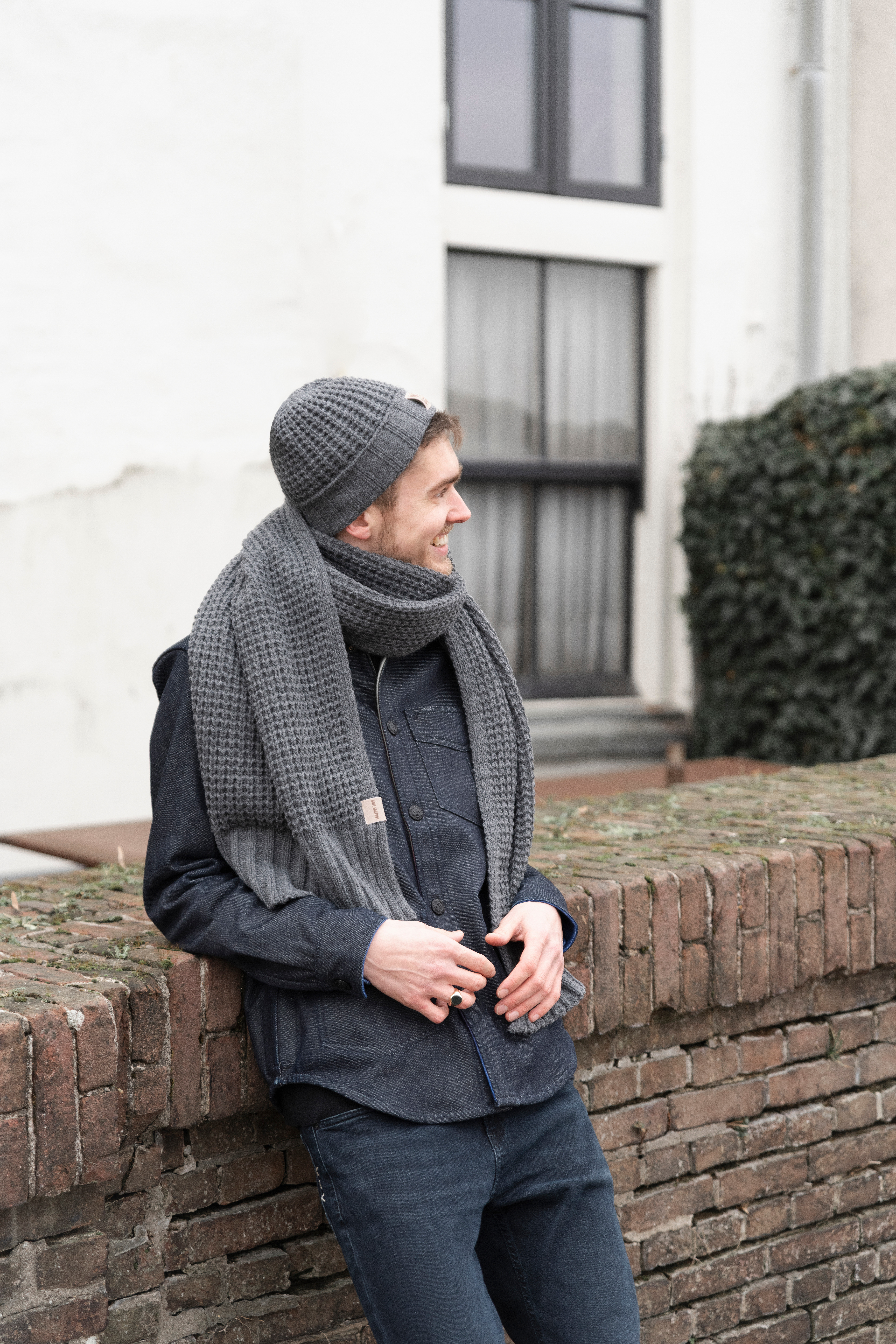 Robin Beanie Stone Green