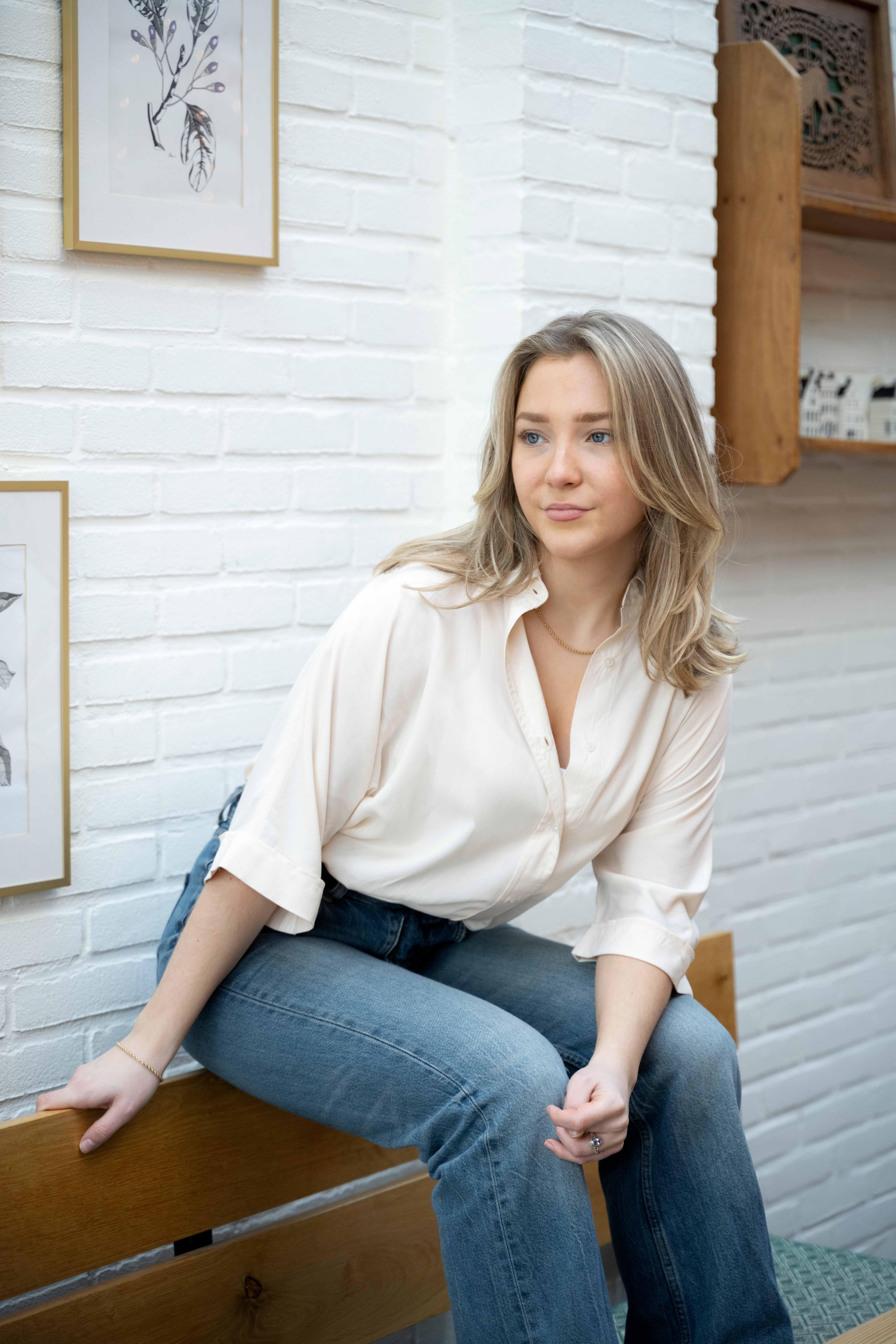 Nova Blouse Beige - 40/42 Nova Blouse Beige - 40/42