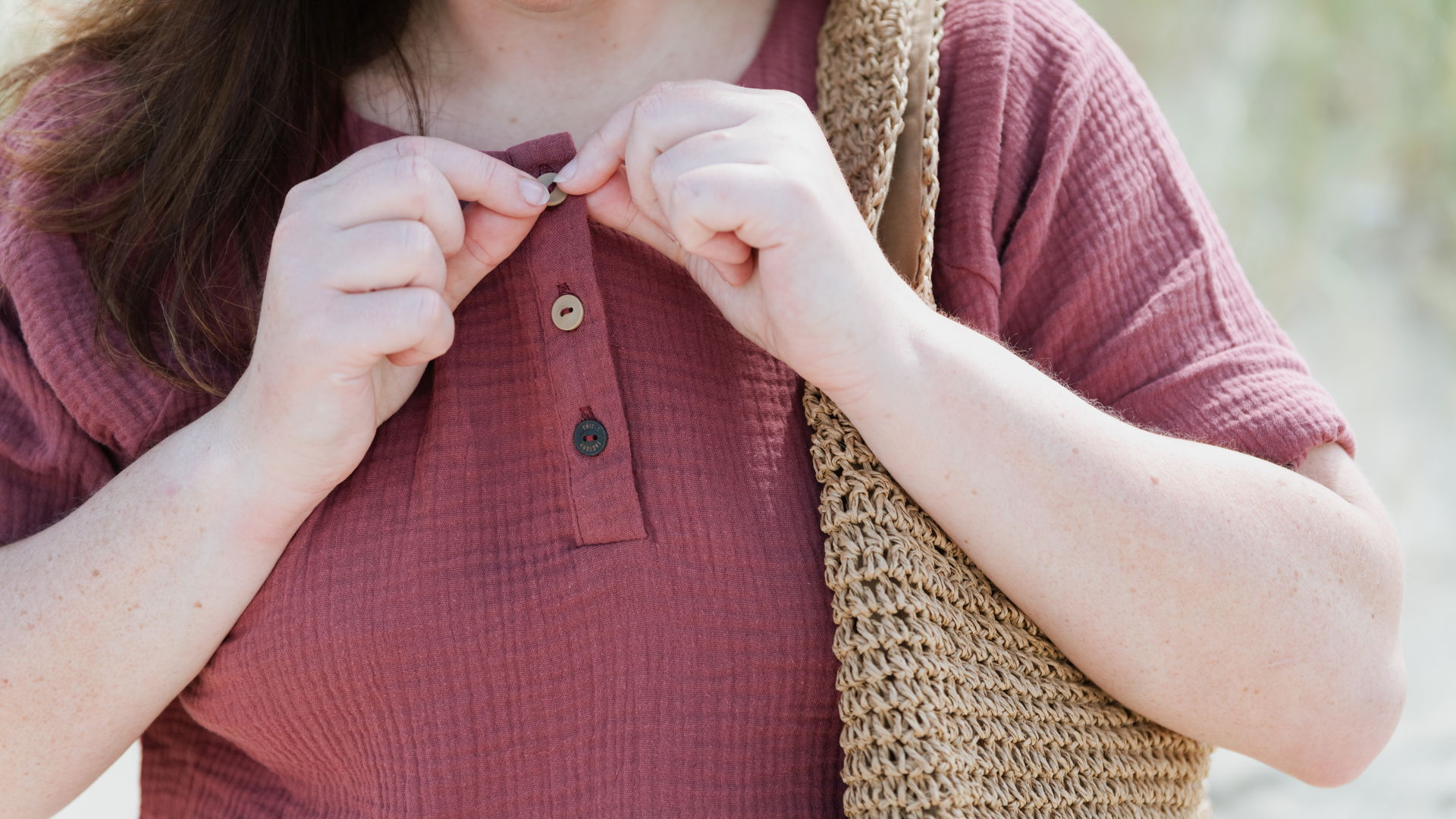 Nena Top Stone Red - L