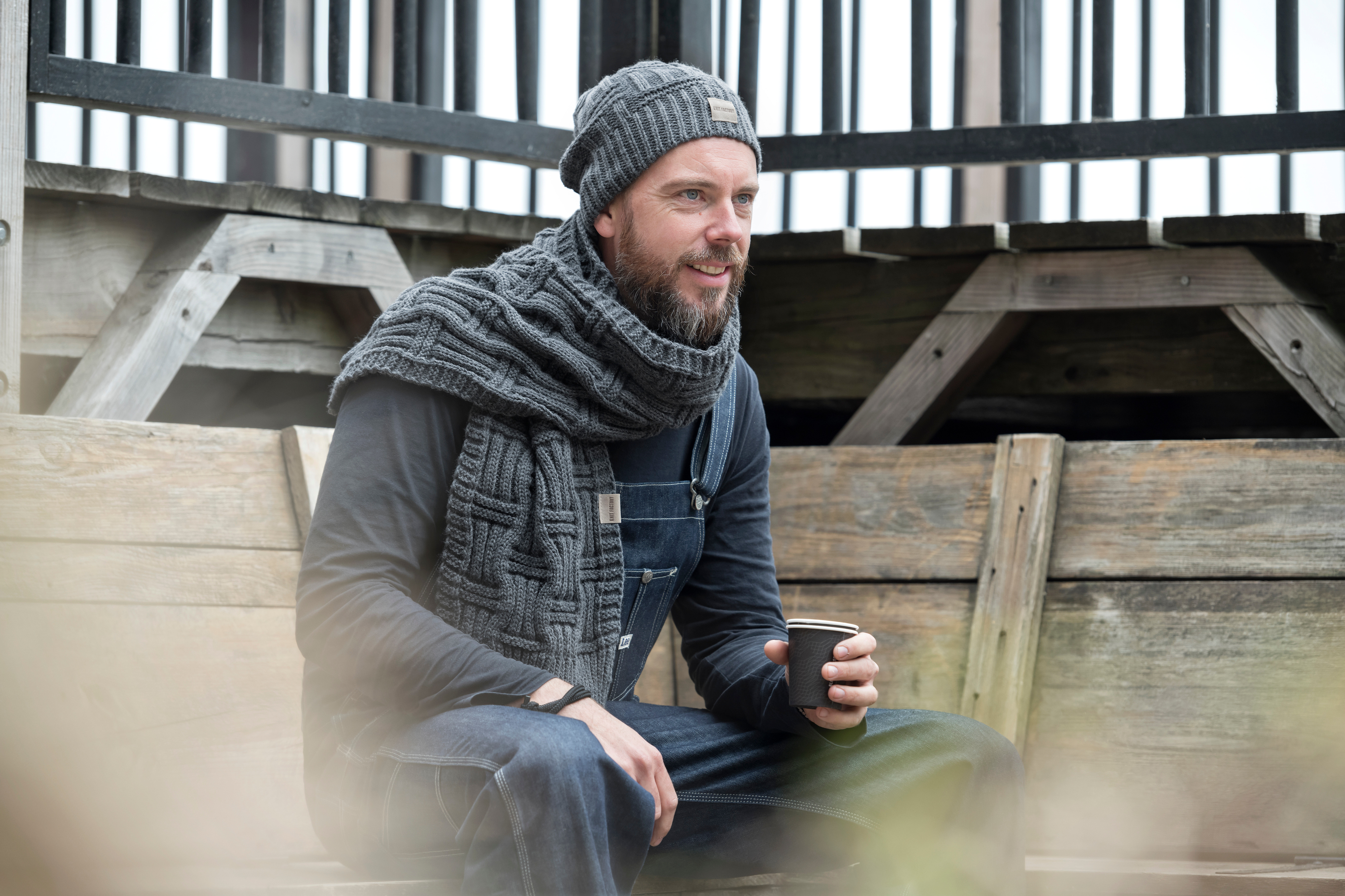 Bobby Scarf Anthracite Bobby Scarf Anthracite