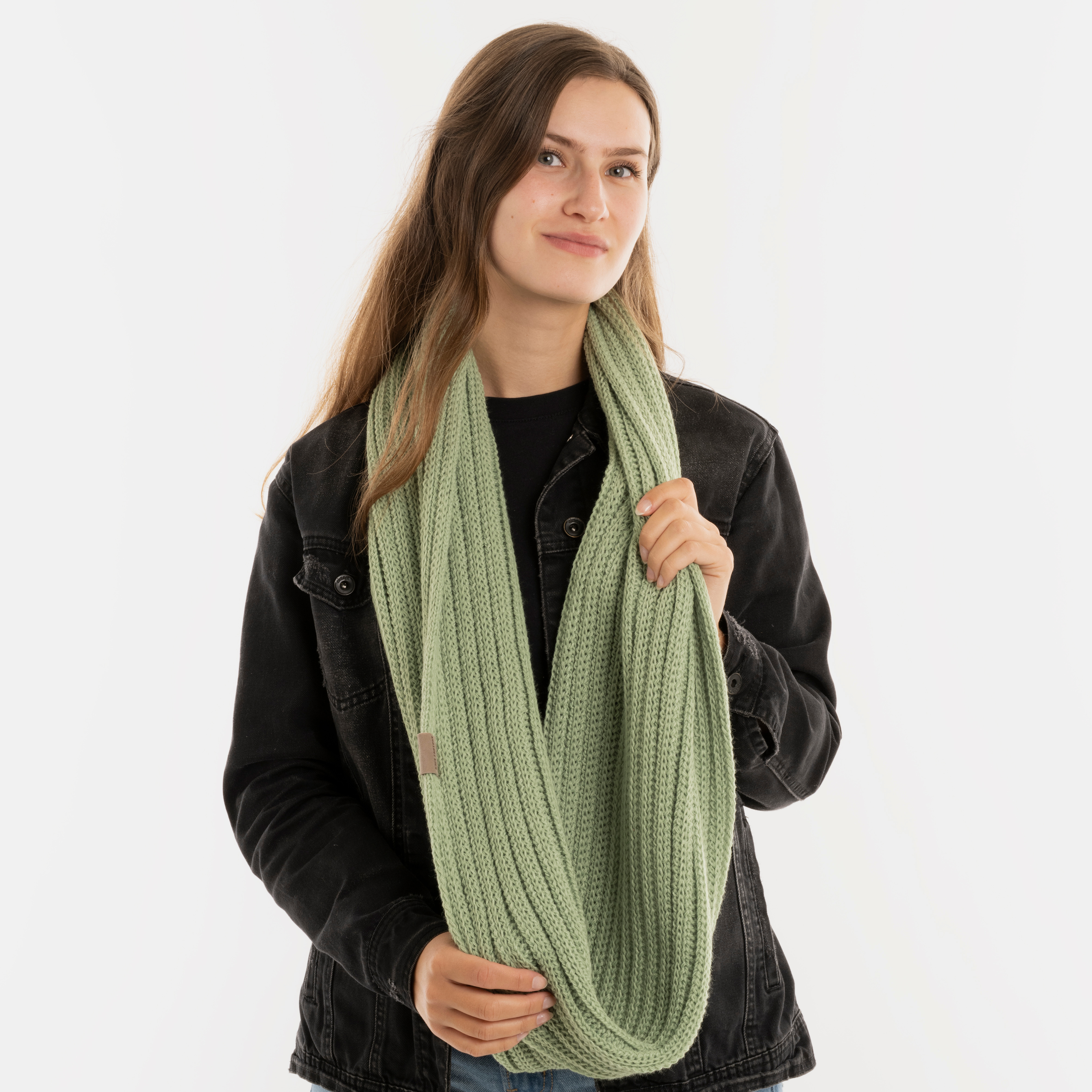 Nica Infinity Scarf Sage Green Nica Infinity Scarf Sage Green