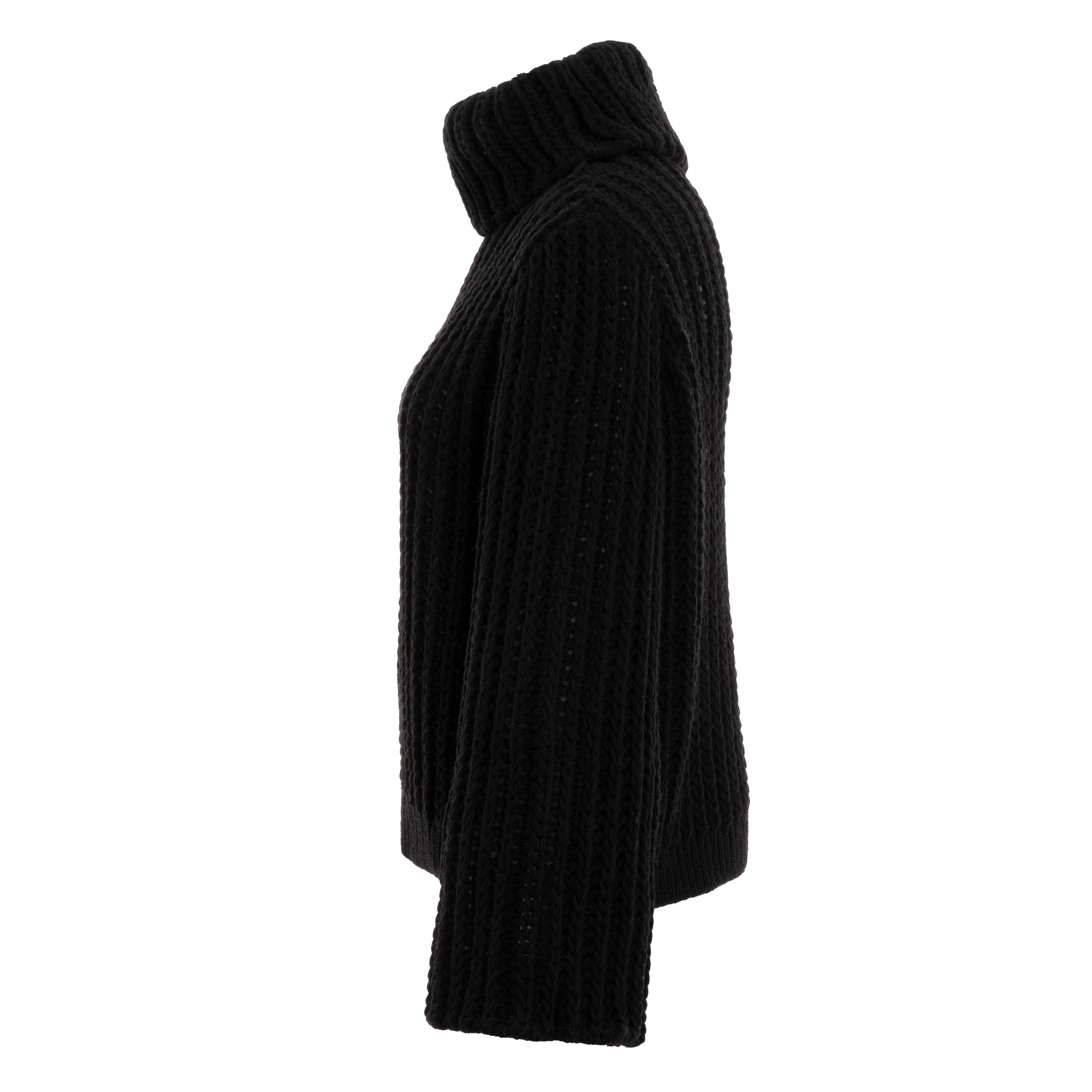 Kris Pull à Col Roulé Noir - 36/38