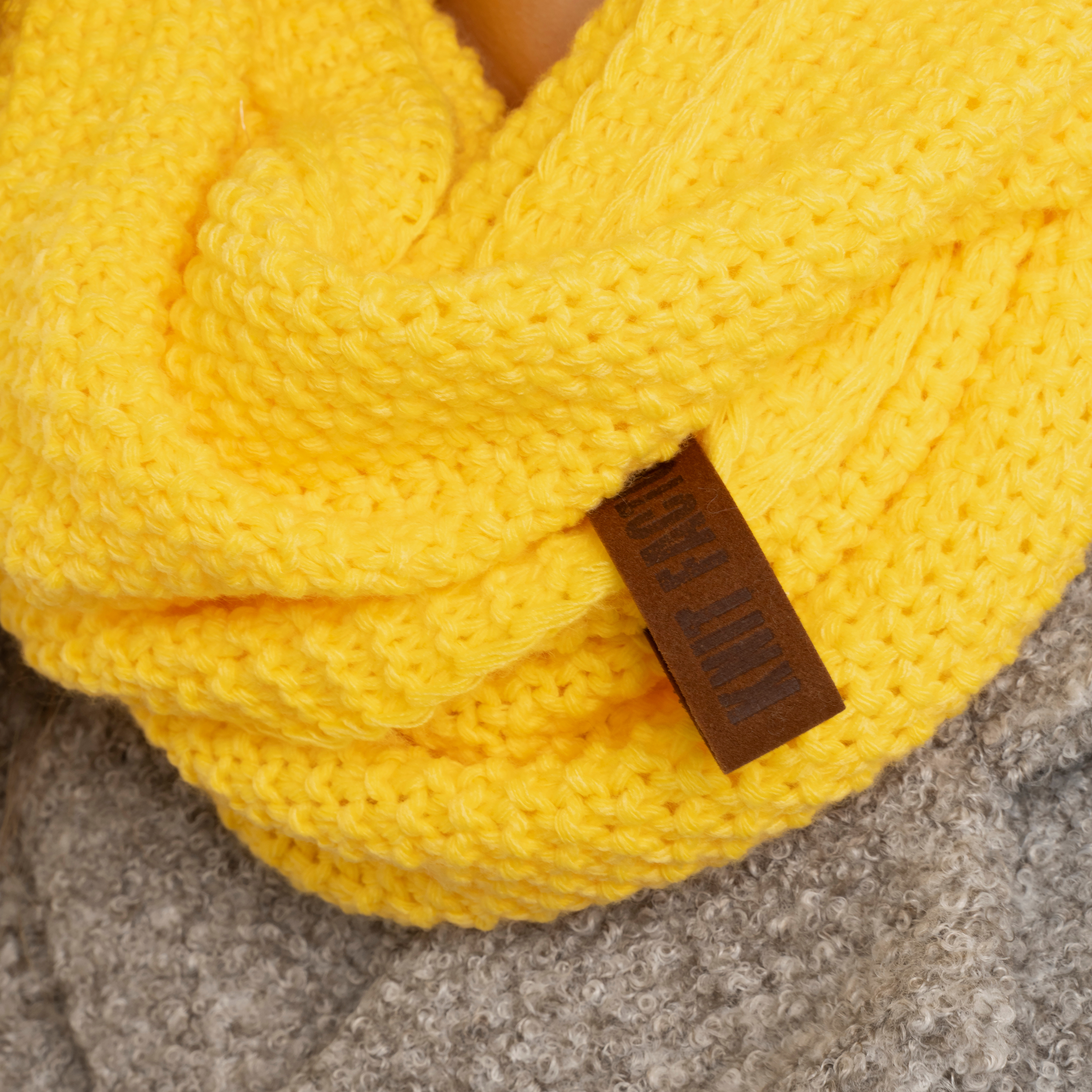 Coco Infinity Scarf Canario Yellow