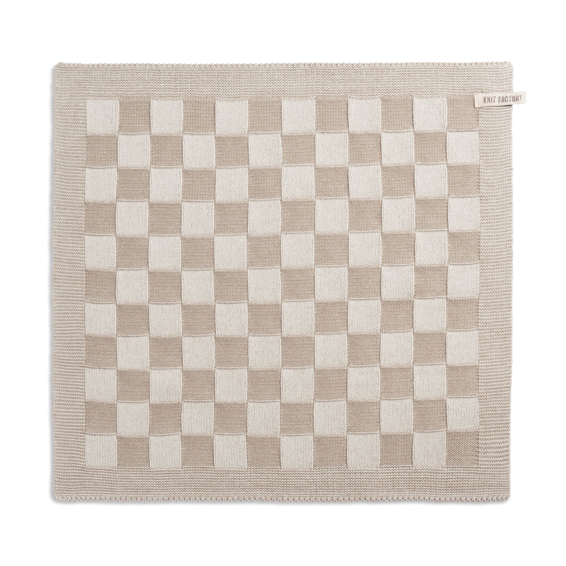 Kitchen Towel Block Ecru/Linen
