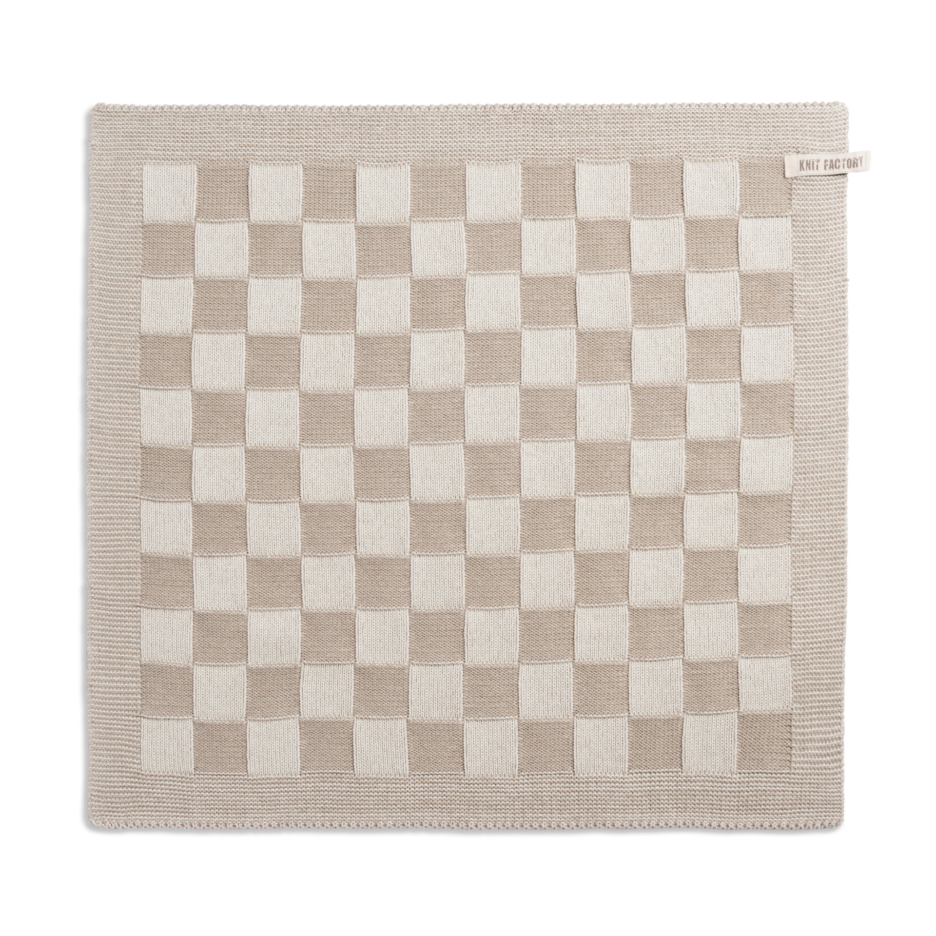 Kitchen Towel Block Ecru/Linen