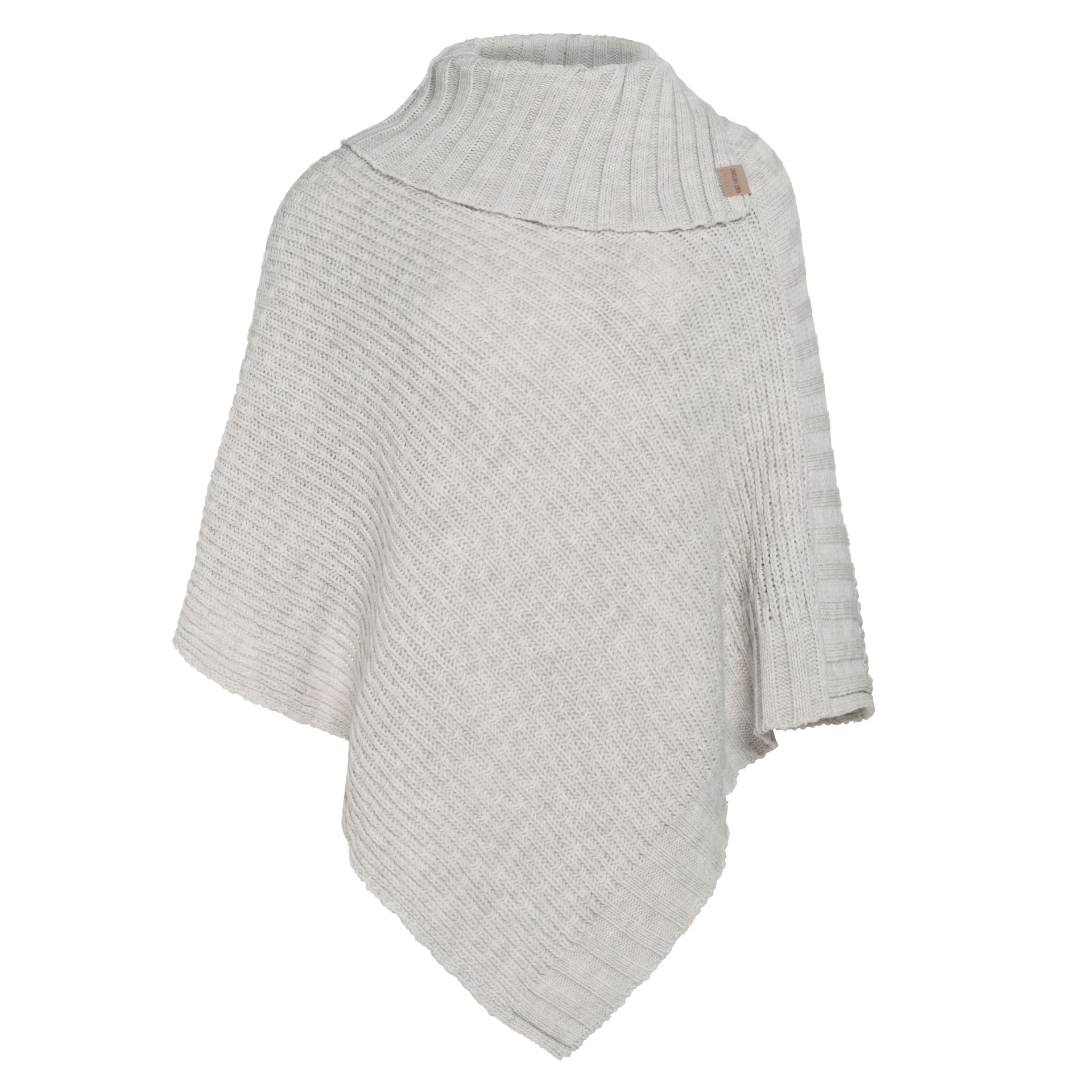 Nicky Gebreide Poncho Beige