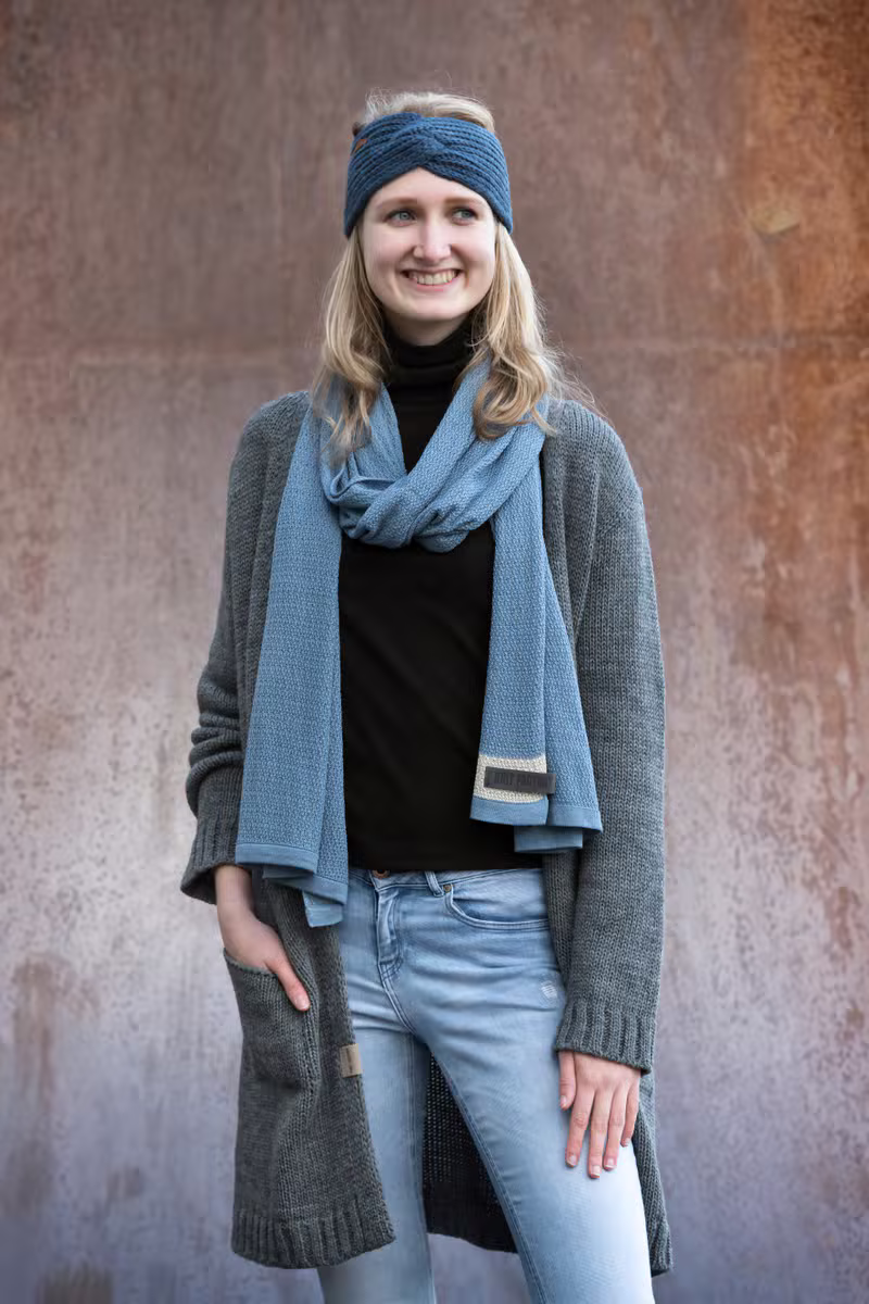 June Sjaal Taupe