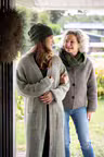 Marlo Long Knitted Cardigan Urban Green - 36/38