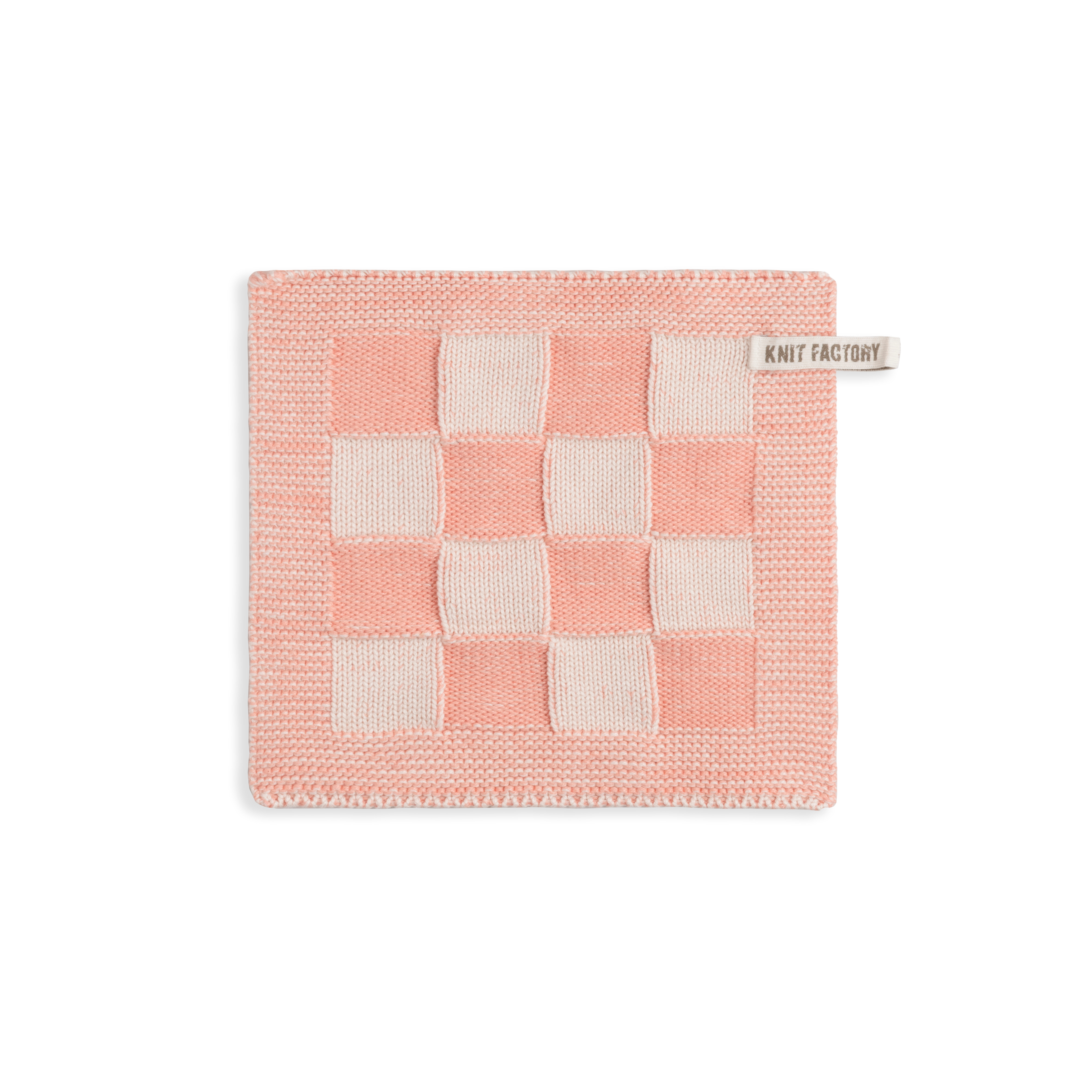 Potholder Block Ecru/Apricot