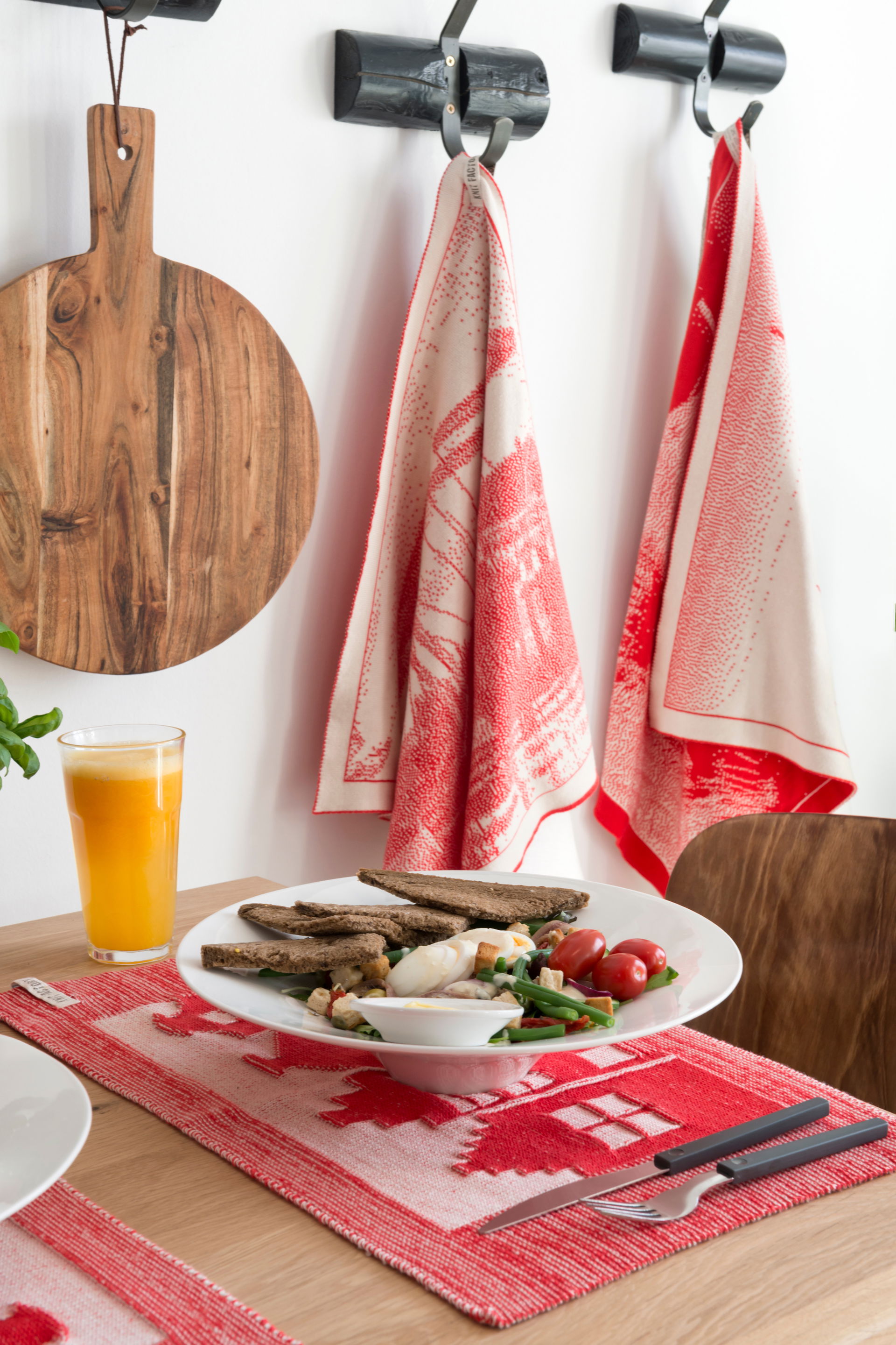 Brug Keukendoek Ecru/Linnen