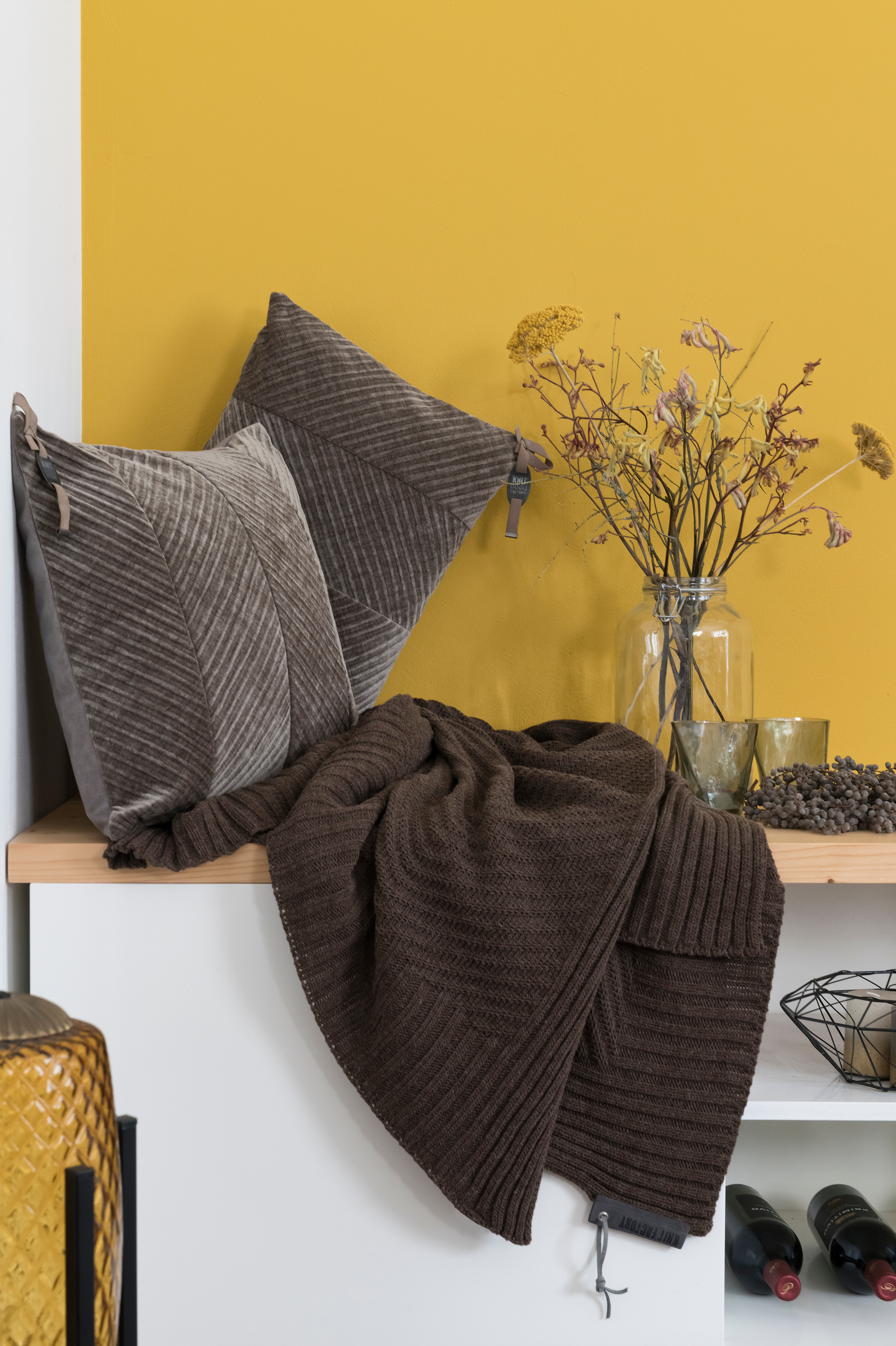 Beau Kussen Taupe - 50x50