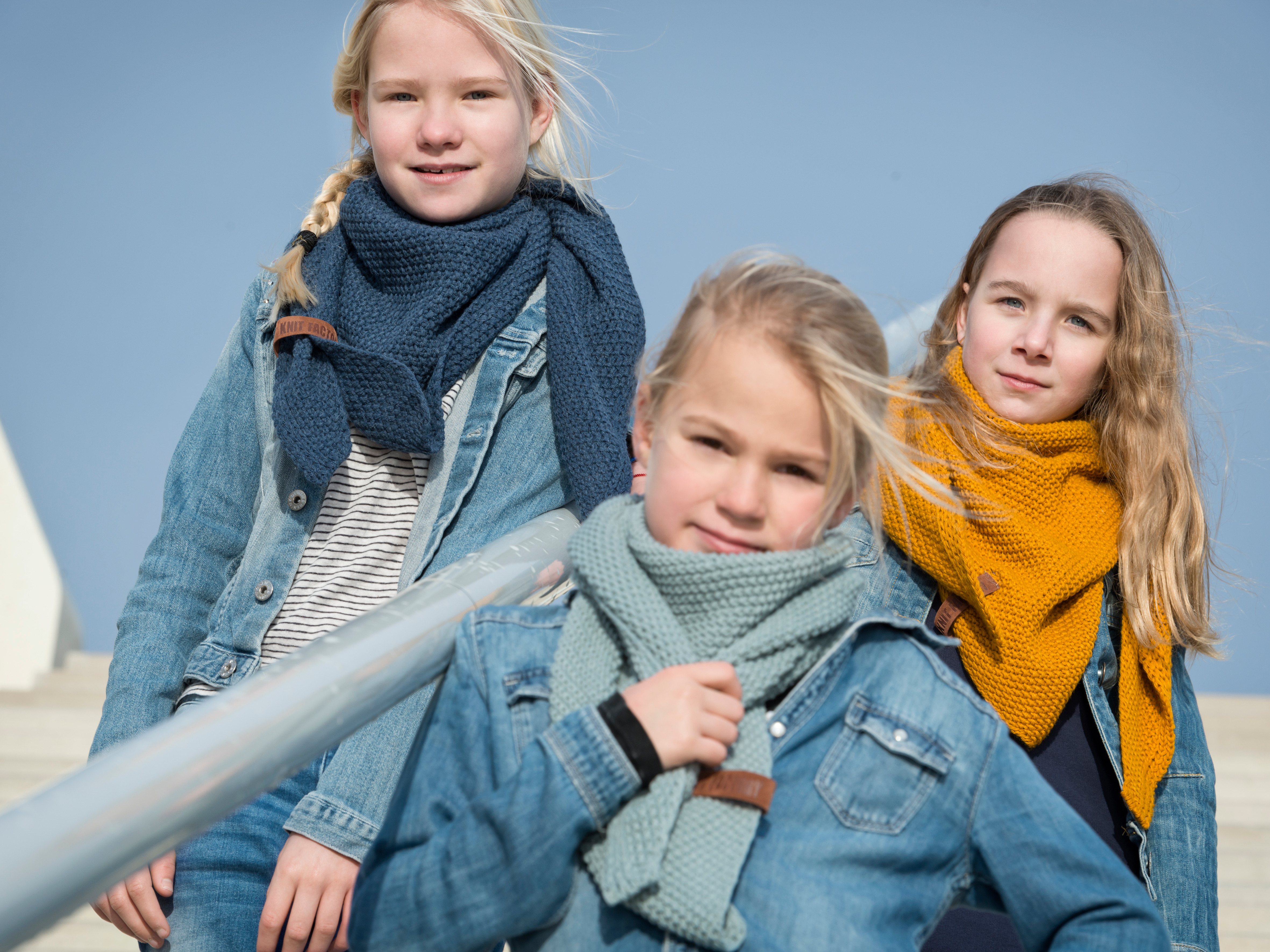 Coco Dreiecksschal Junior Ocker