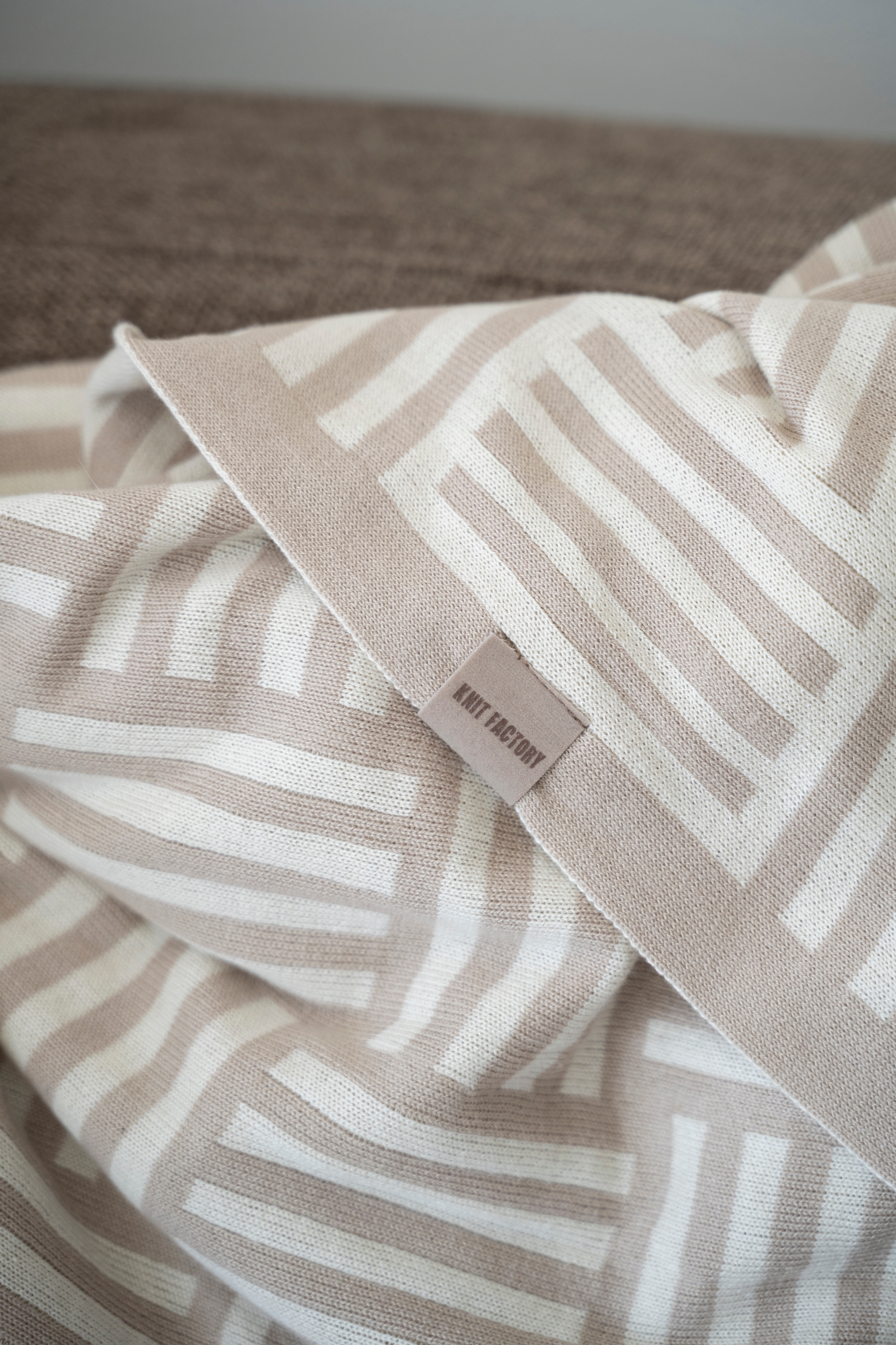 Dash Plaid Ecru/Leinen