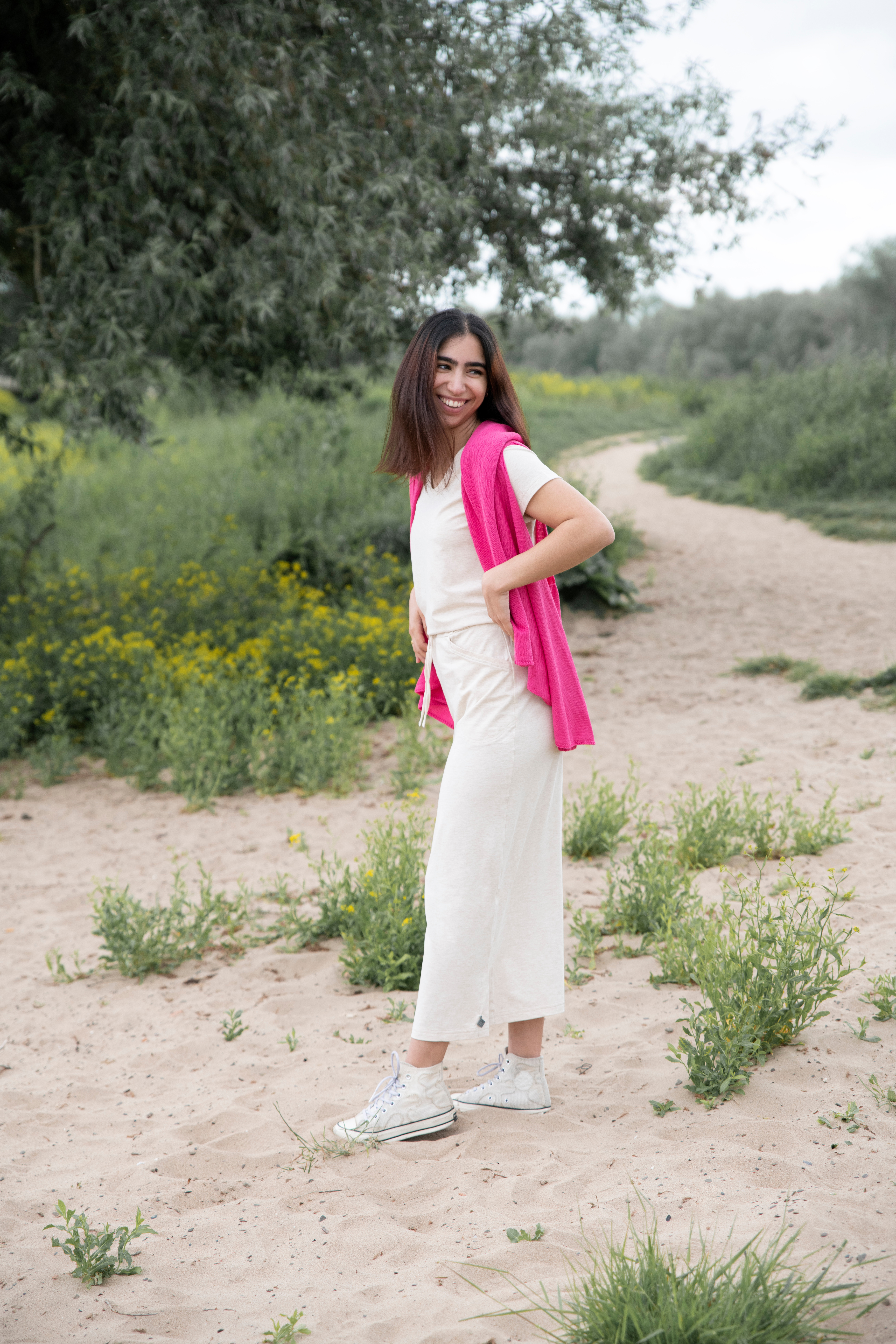 Senna Omslagvest Fuchsia