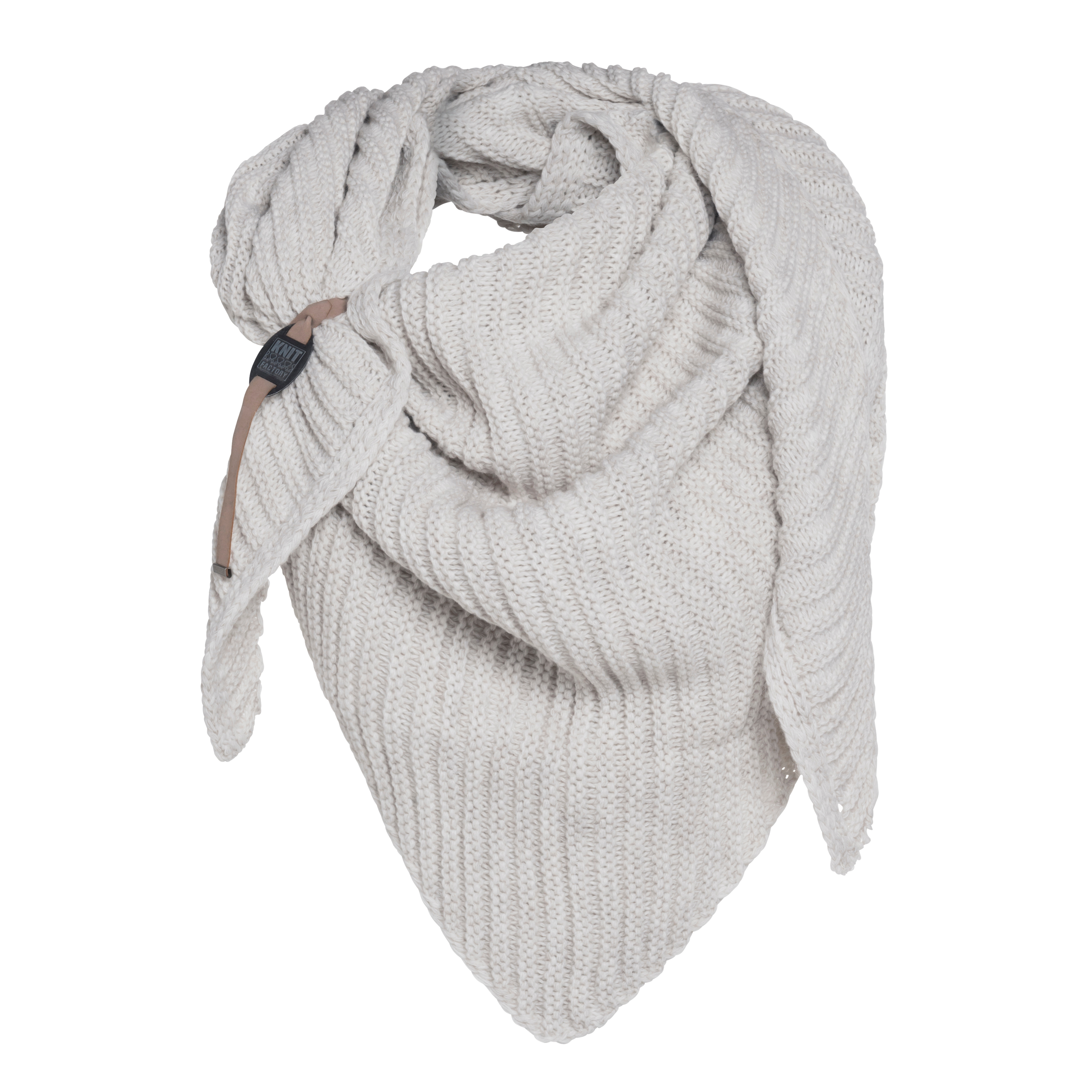 Demy Triangle Scarf Beige