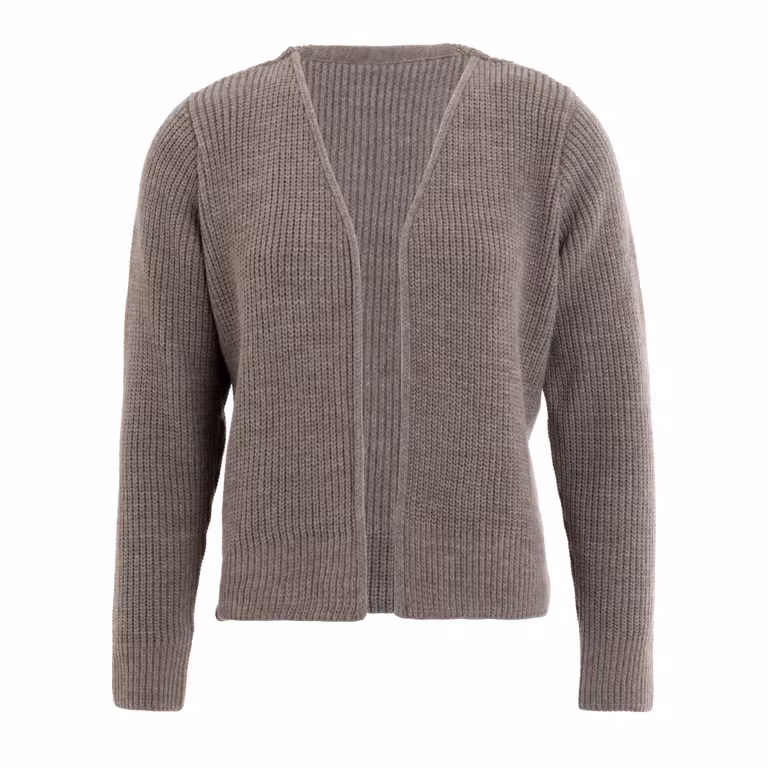 Lenny Short Knitted Cardigan Marron - 40/42