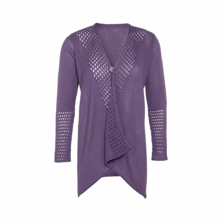 April Strickjacke Violett  - 40/42