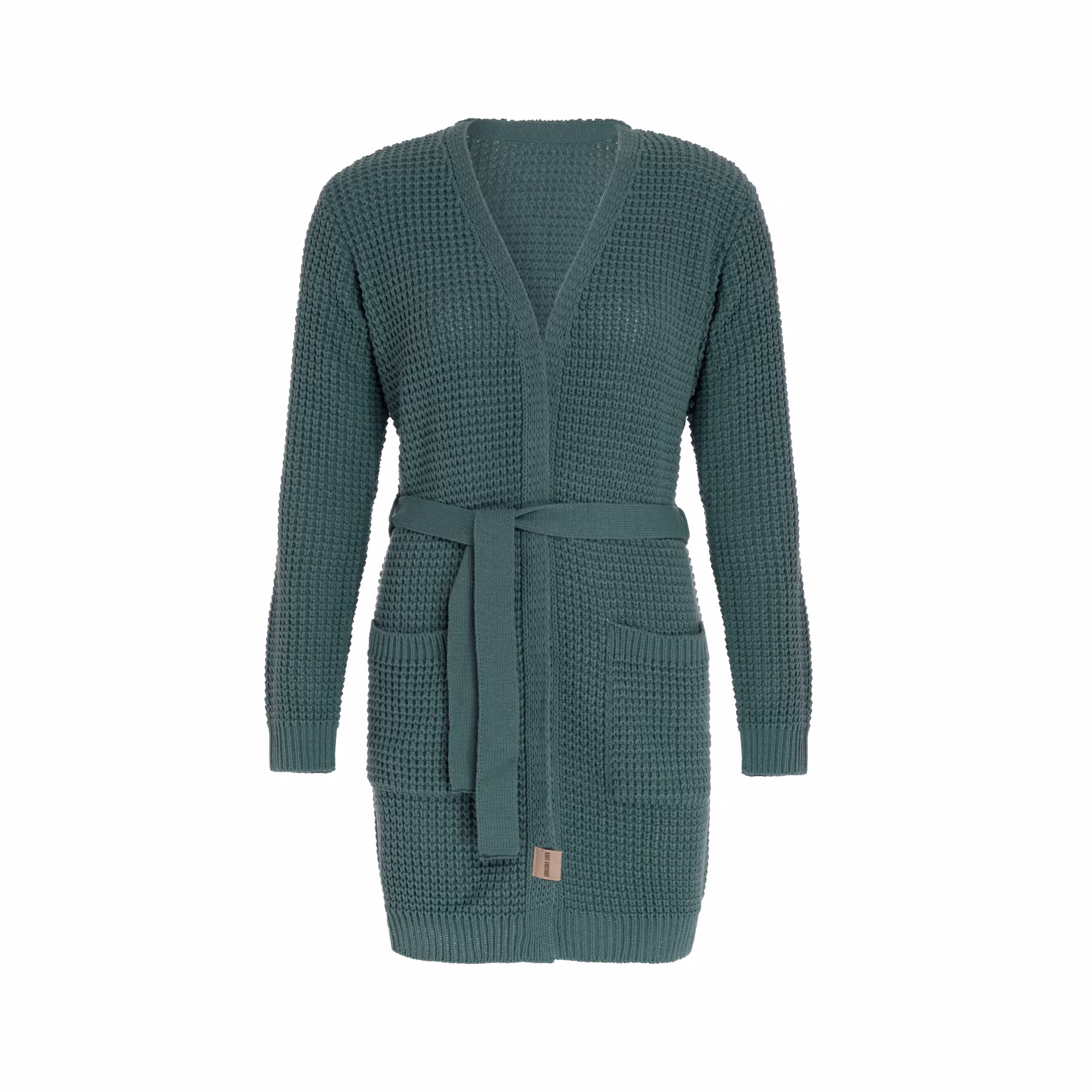 Robin Gebreid Vest Laurel - 36/38 - Met steekzakken