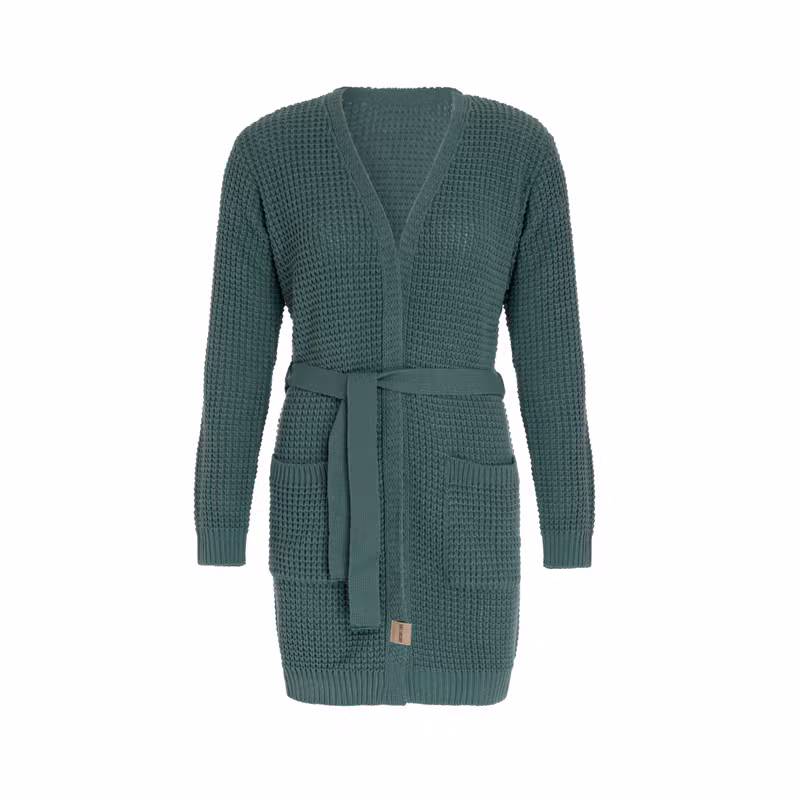 Robin Gebreid Vest Laurel - 36/38 - Met steekzakken