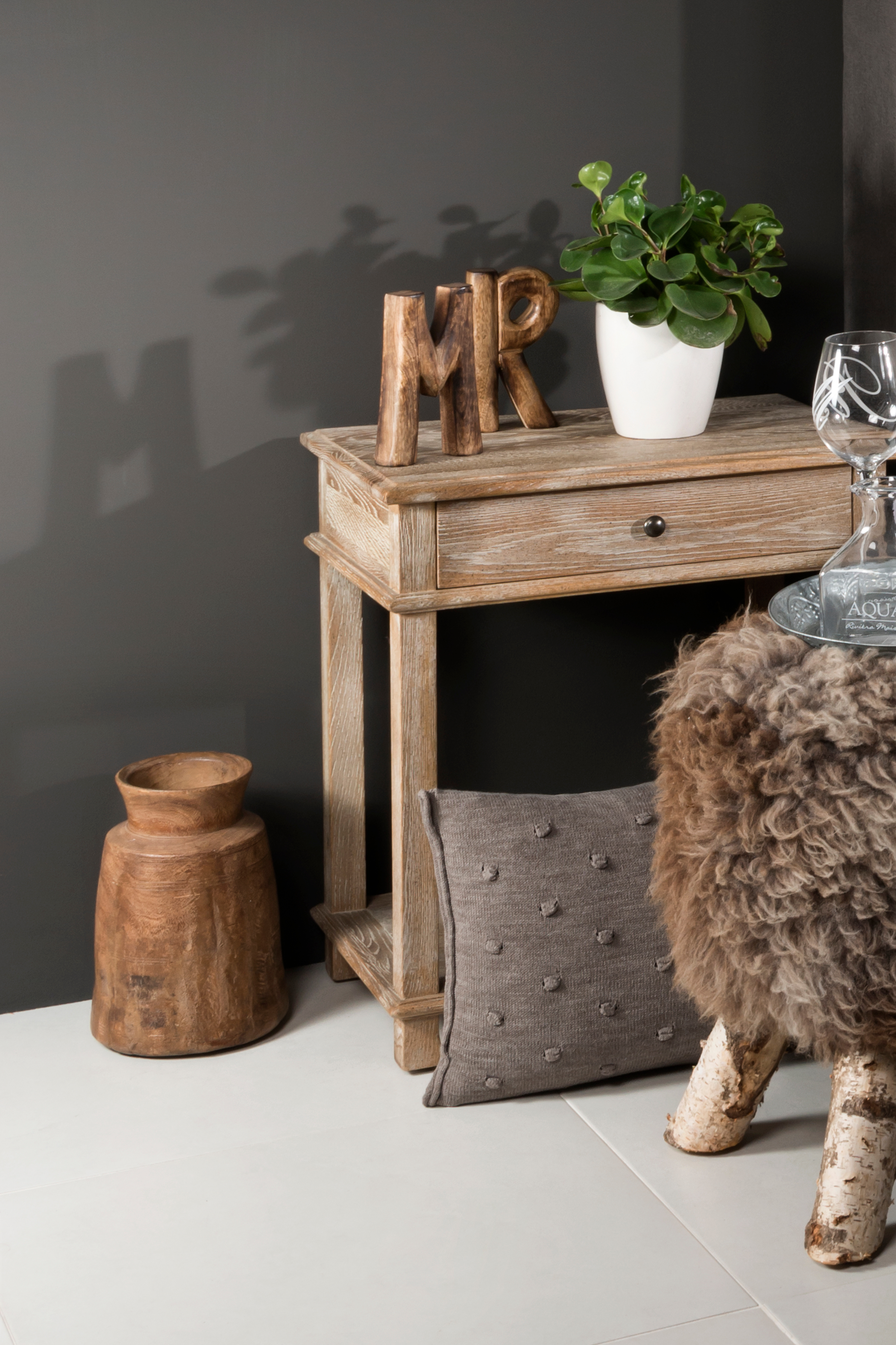 Noa Kussen Beige - 60x40