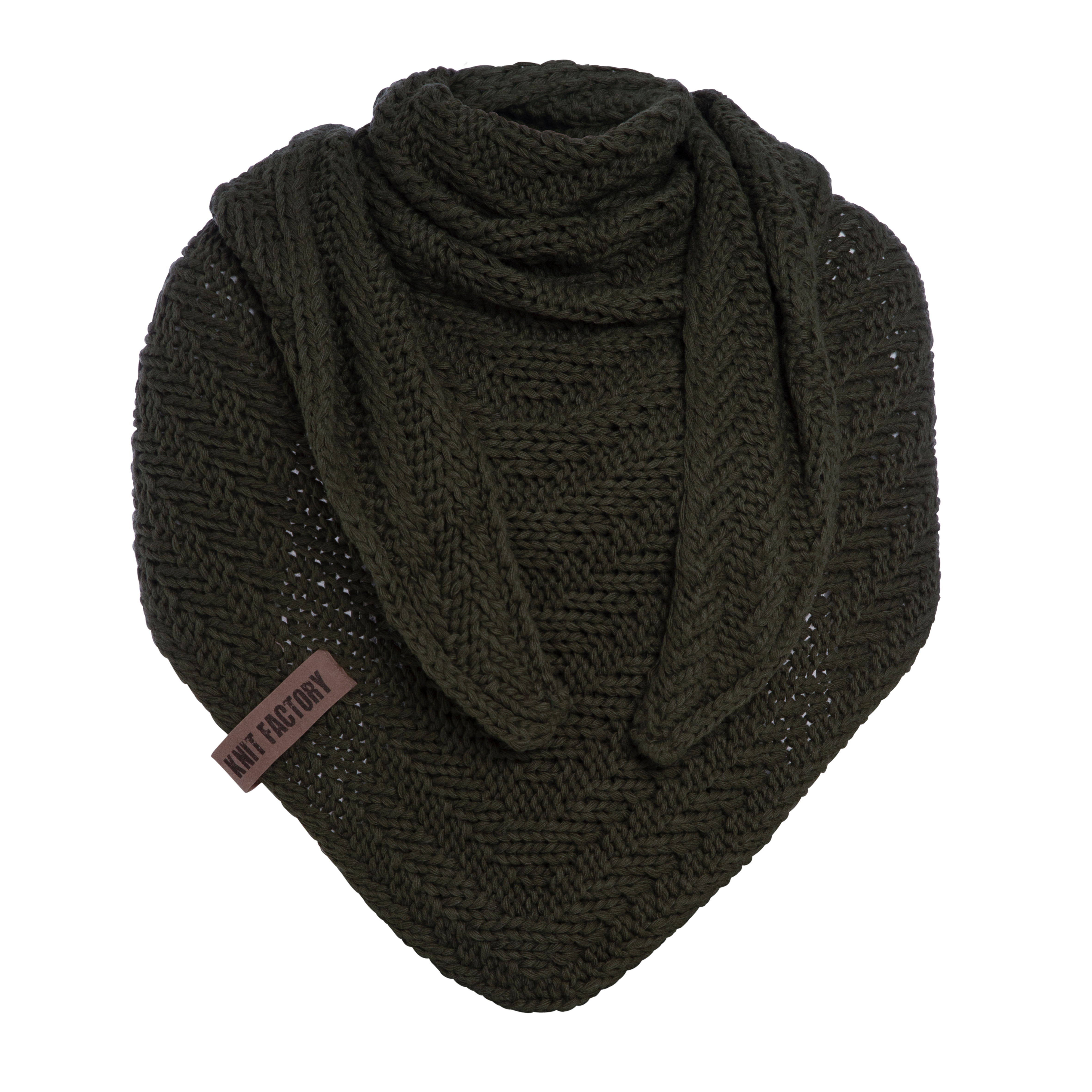 Sally Triangle Scarf Khaki Sally Triangle Scarf Khaki