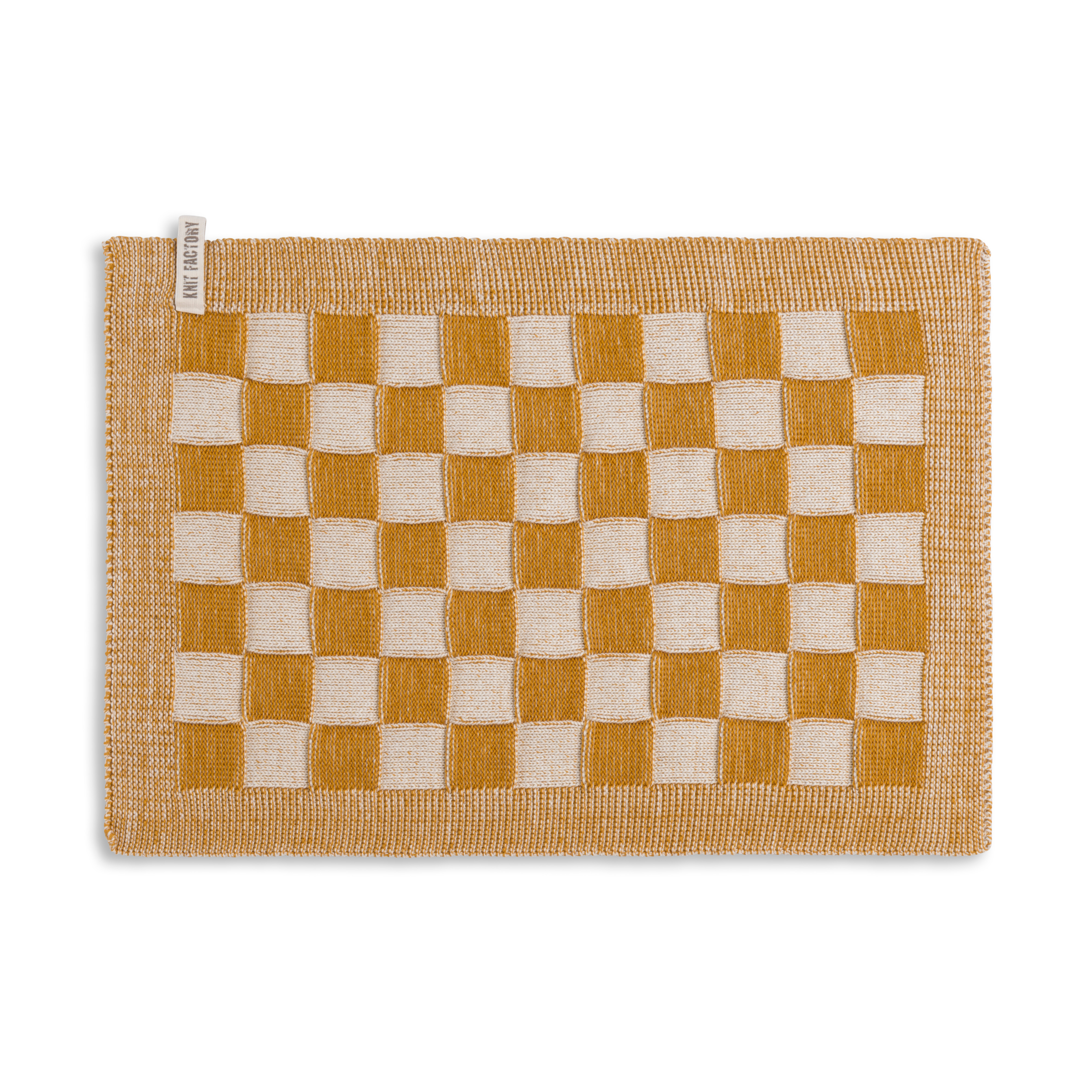 Placemat Block Ecru/Ochre