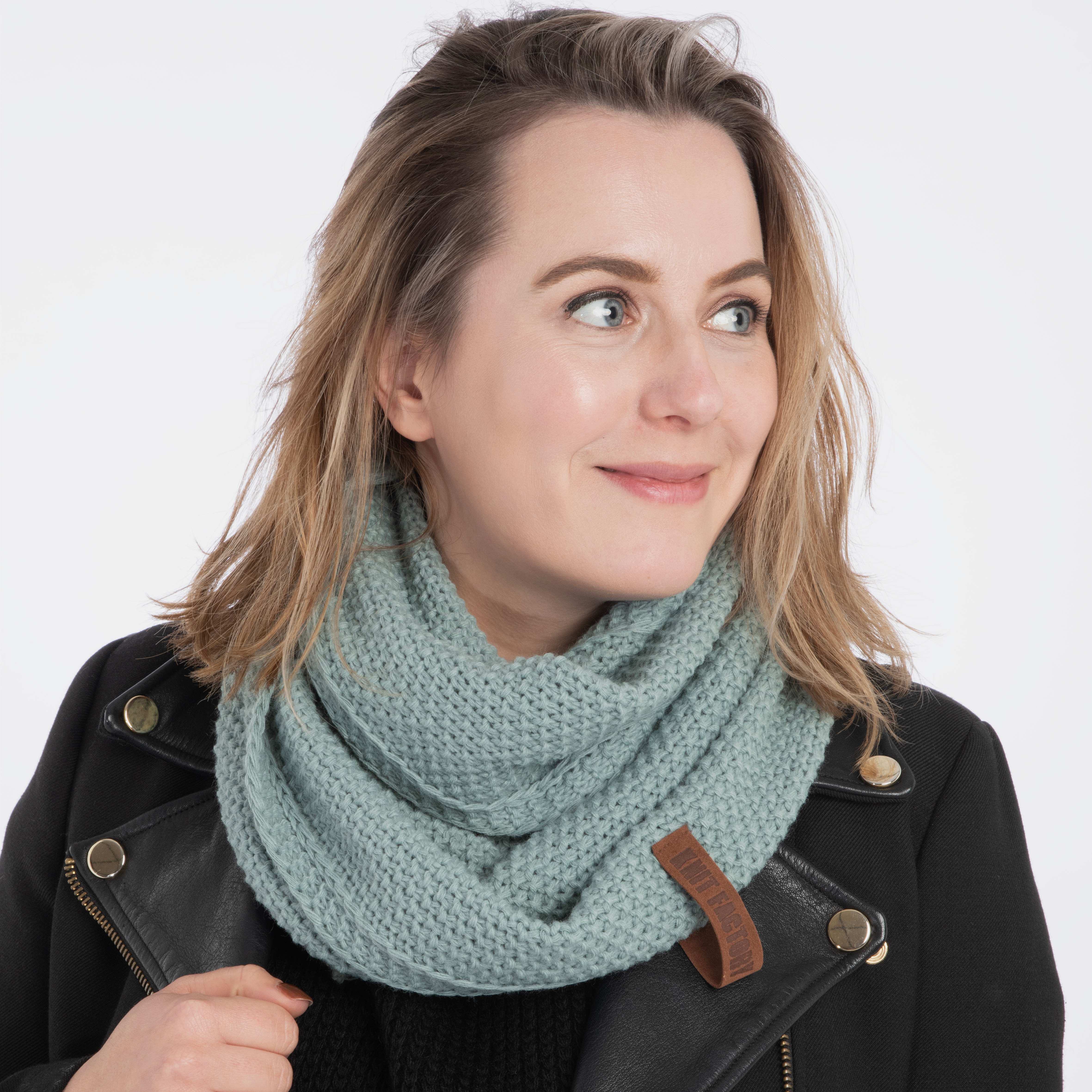 Coco Loop Schal Stone Green