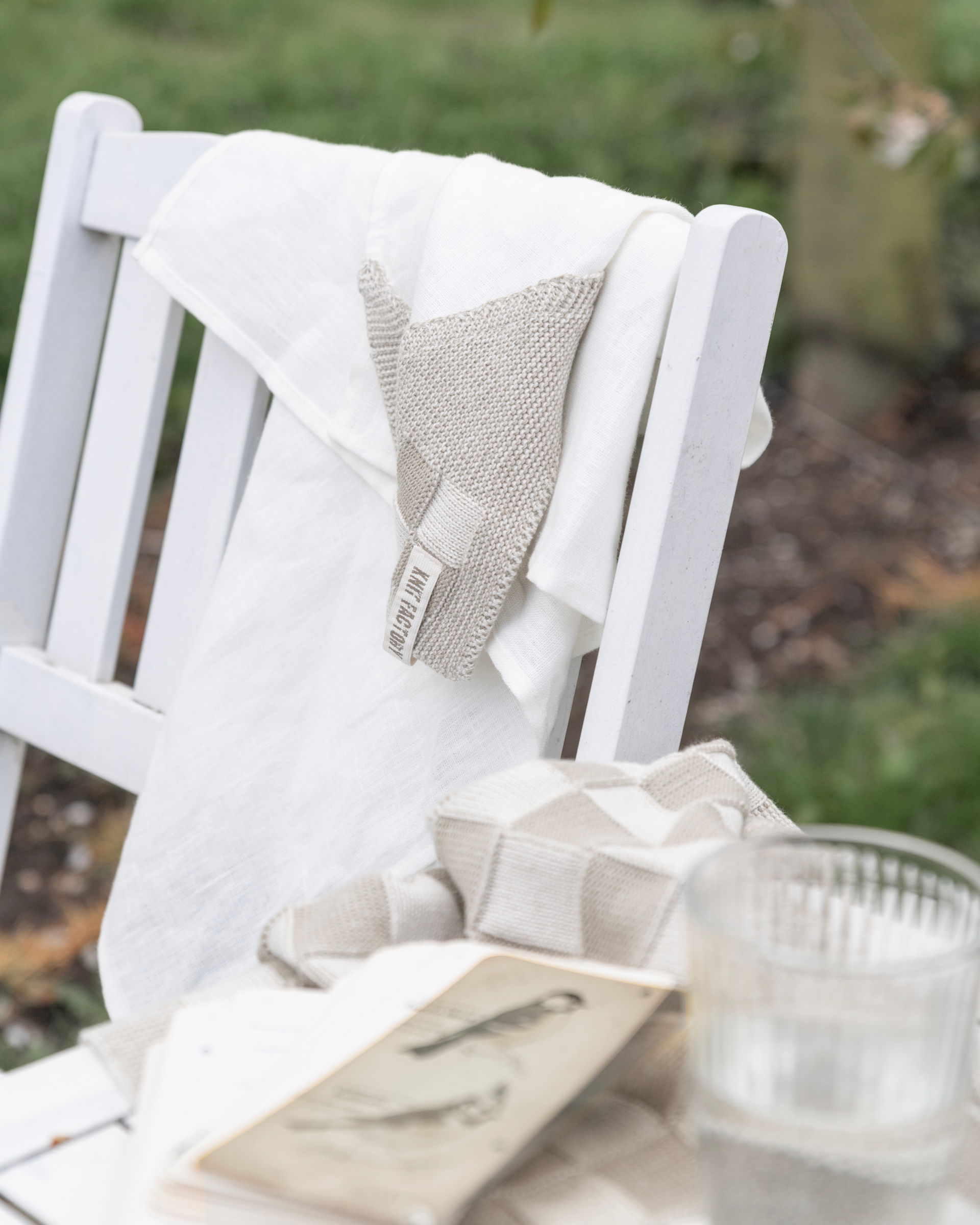 Tea-towel Block Ecru/Linen