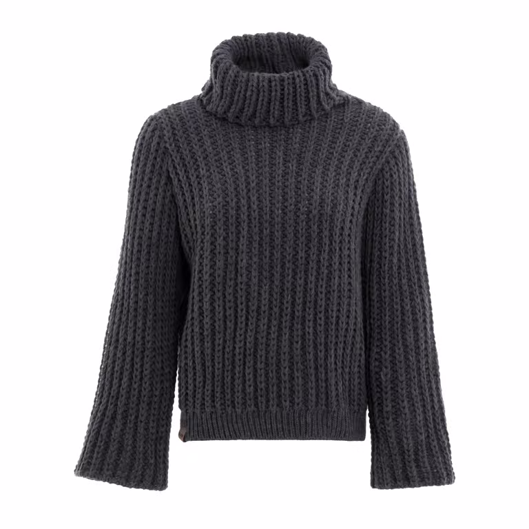 Kris Turtleneck Pullover Anthracite - 36/38