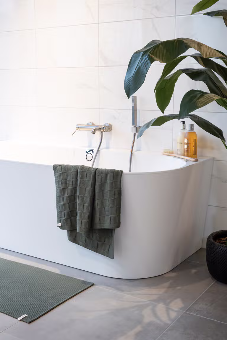 Ivy Premium Knitted Towel Rust - 50x100