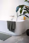 Ivy Premium Knitted Towel Rust - 50x100