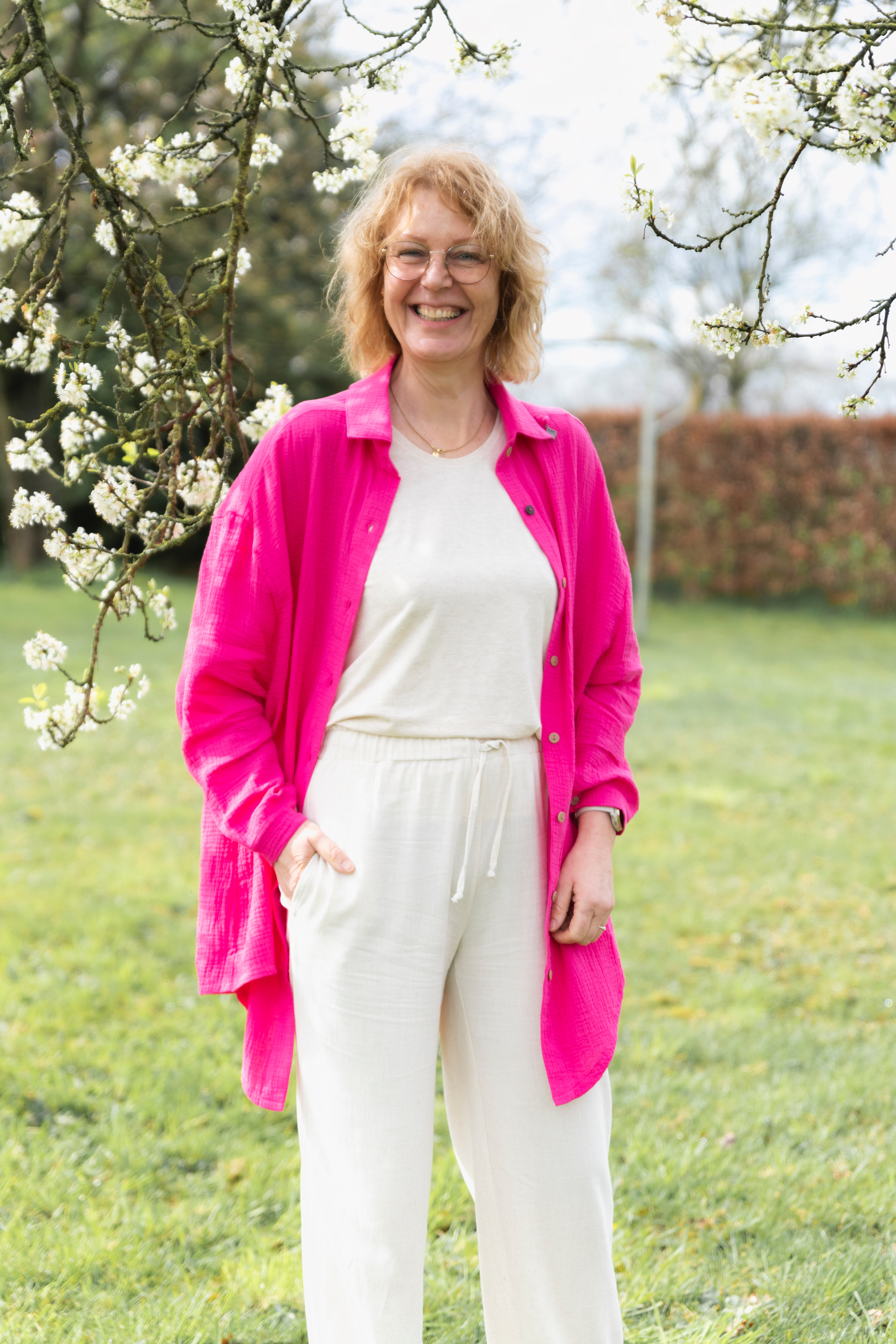 Fern Broek Taupe - 40/42