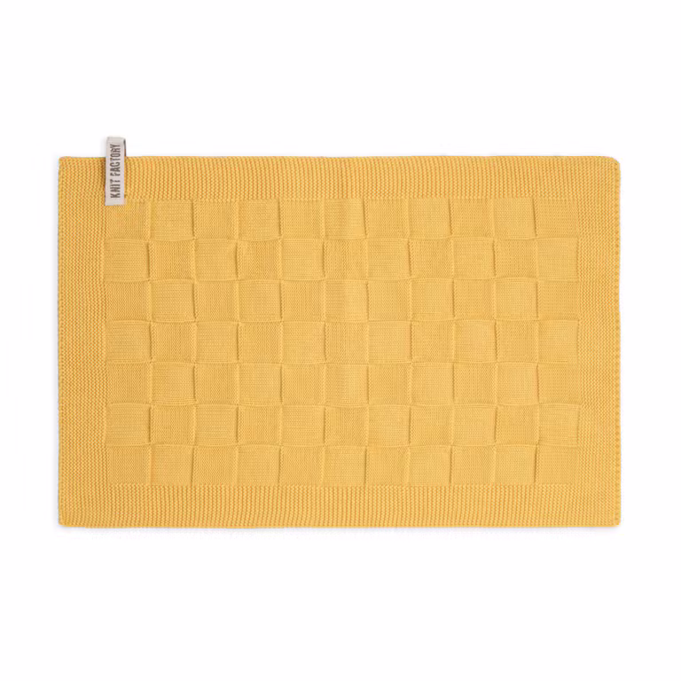 Tischset Uni Gold