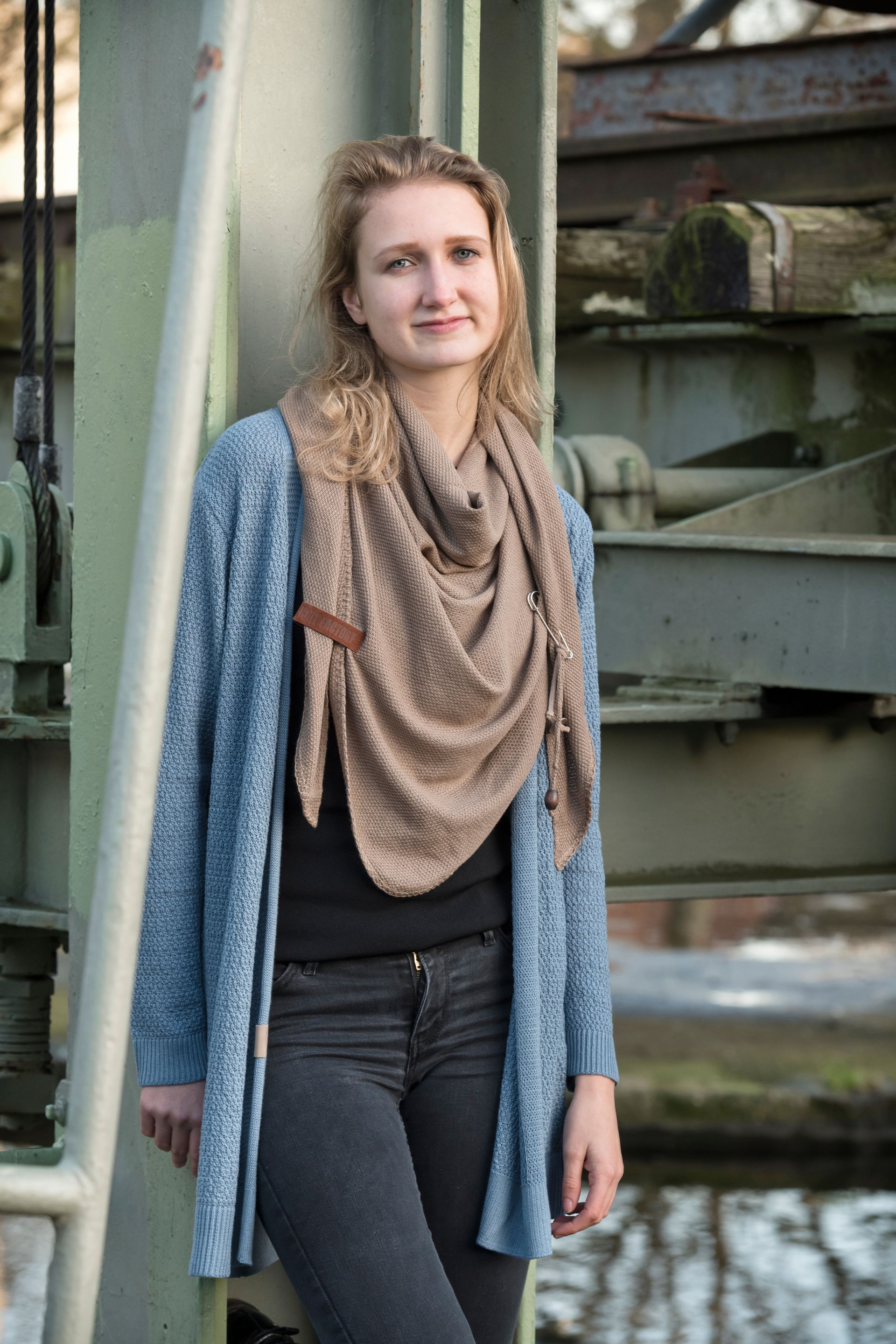 June Knitted Cardigan Terra - 40/42