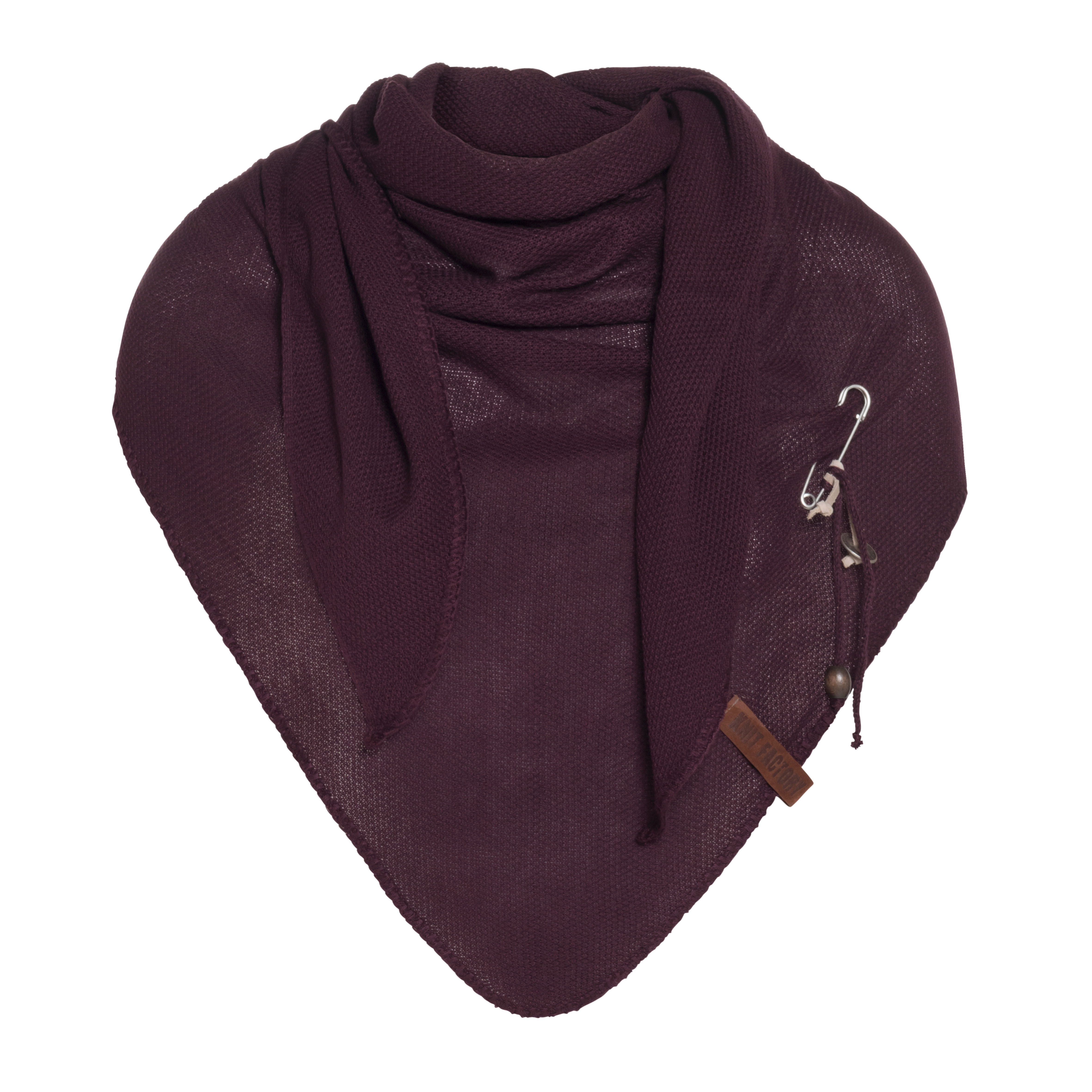 Lola Omslagdoek Aubergine