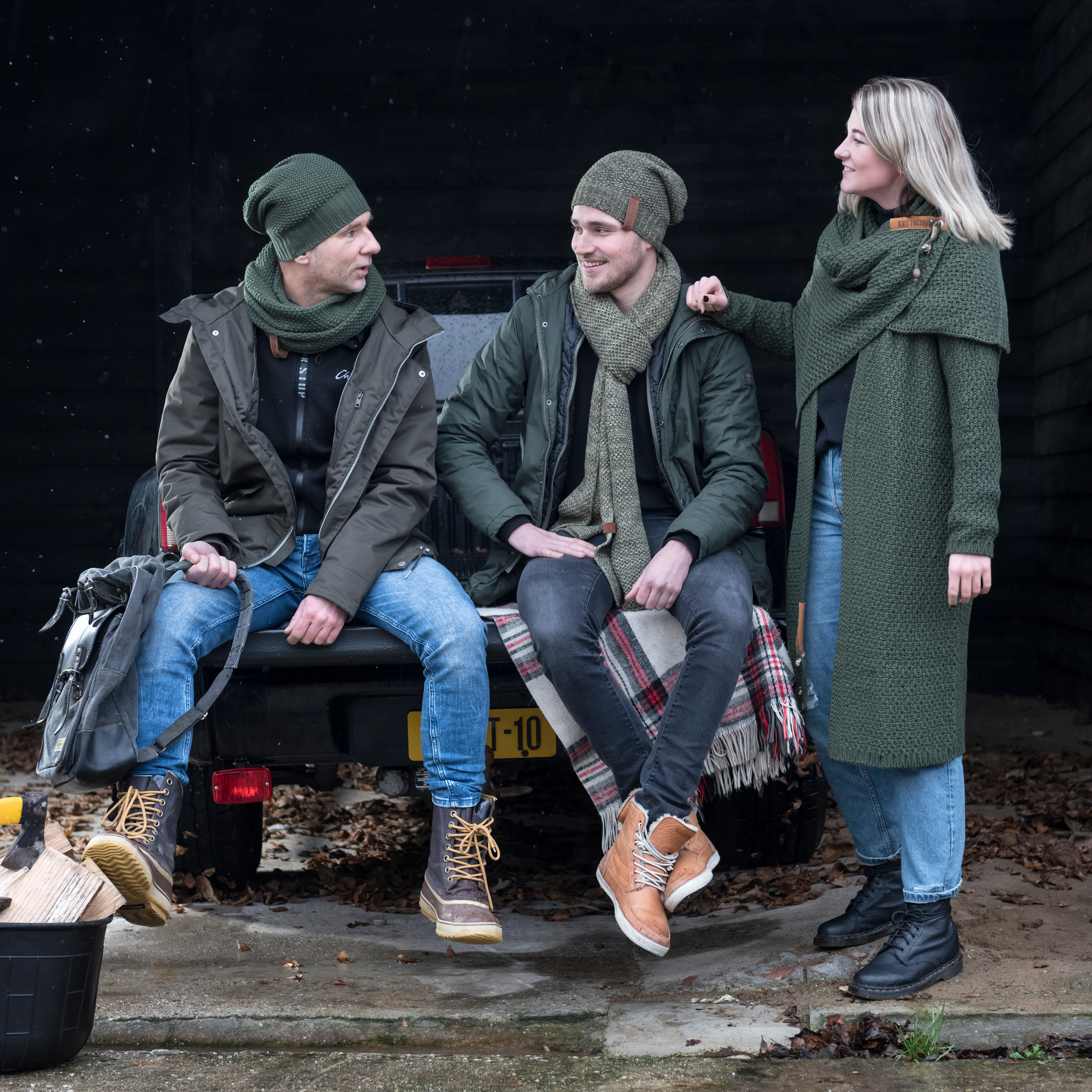 Luna Scarf Khaki Luna Scarf Khaki