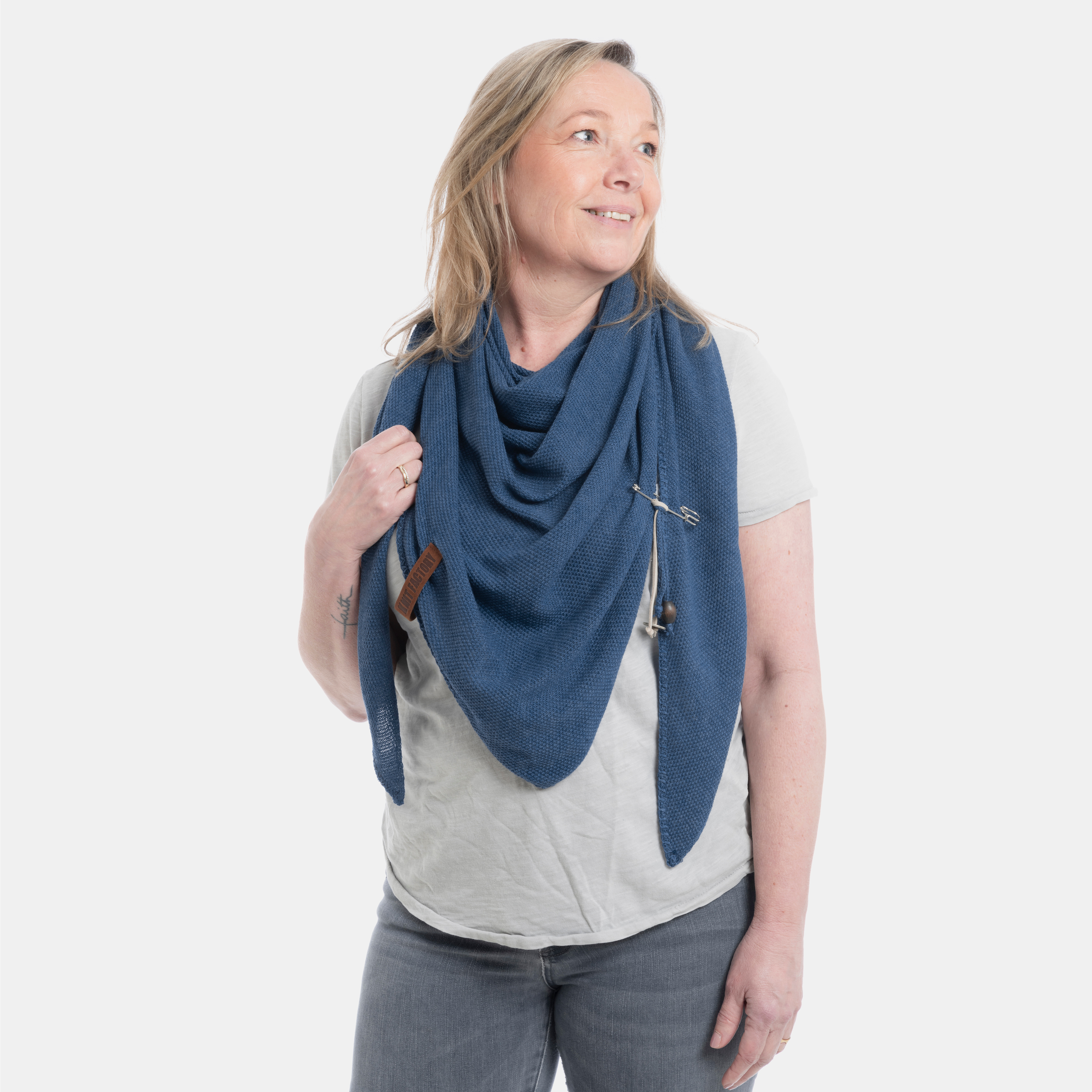 Lola Triangle Scarf Jeans