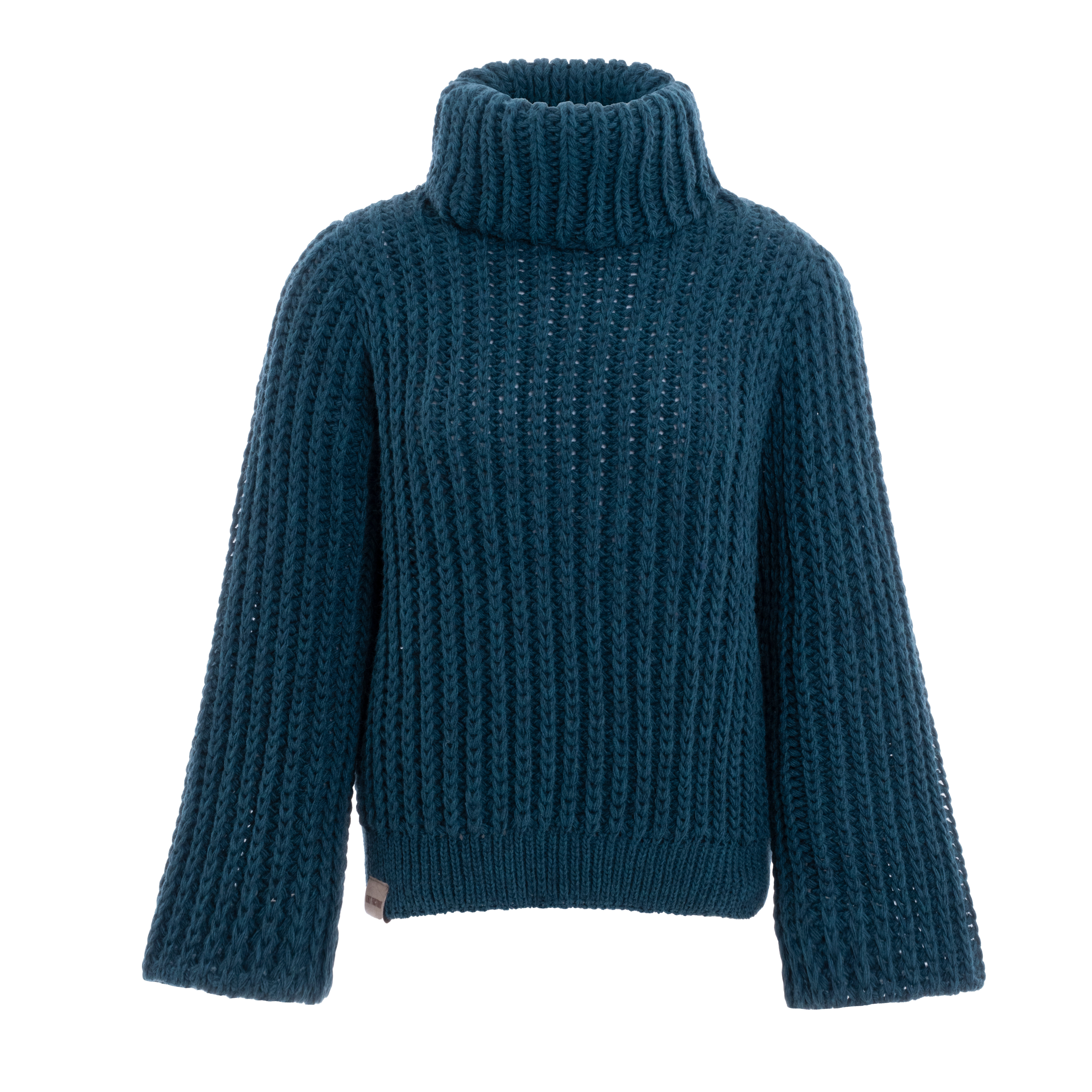 Kris Turtleneck Pullover Petrol - 36/38