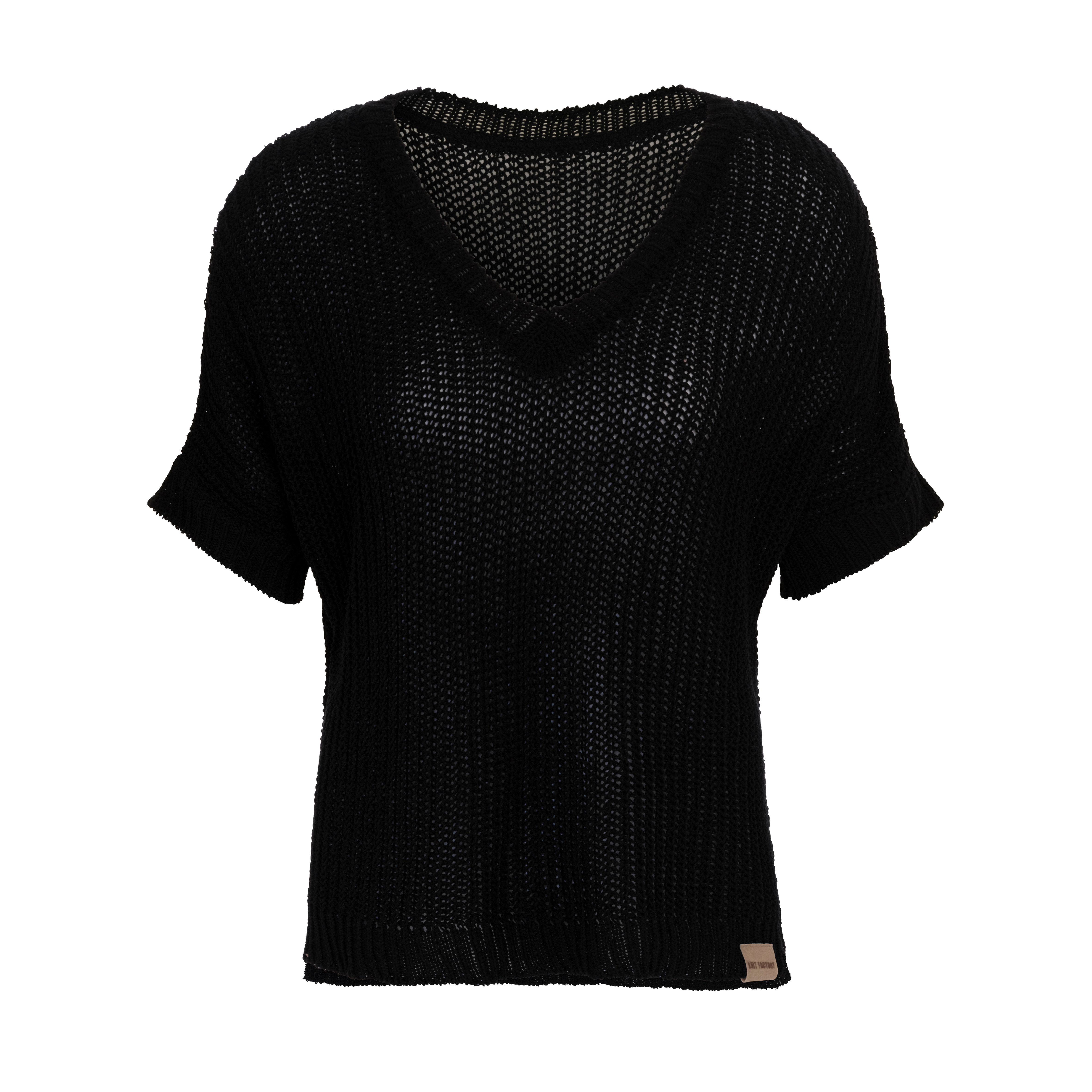 Daisy Col V Pullover Noir - 36/44