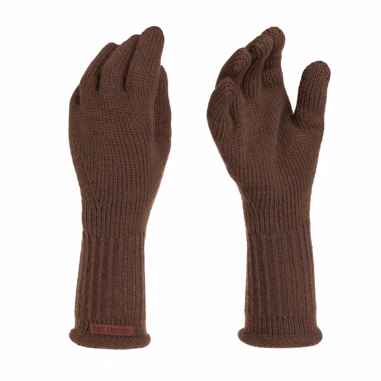 Lana Gloves Tobacco