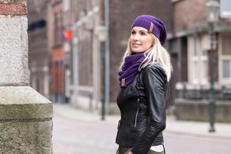 Coco Beanie Stone Red