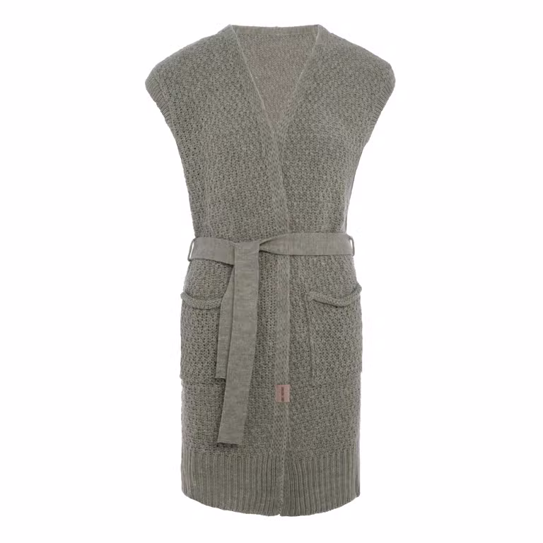 Luna Knitted Vest Urban Green - 36/38