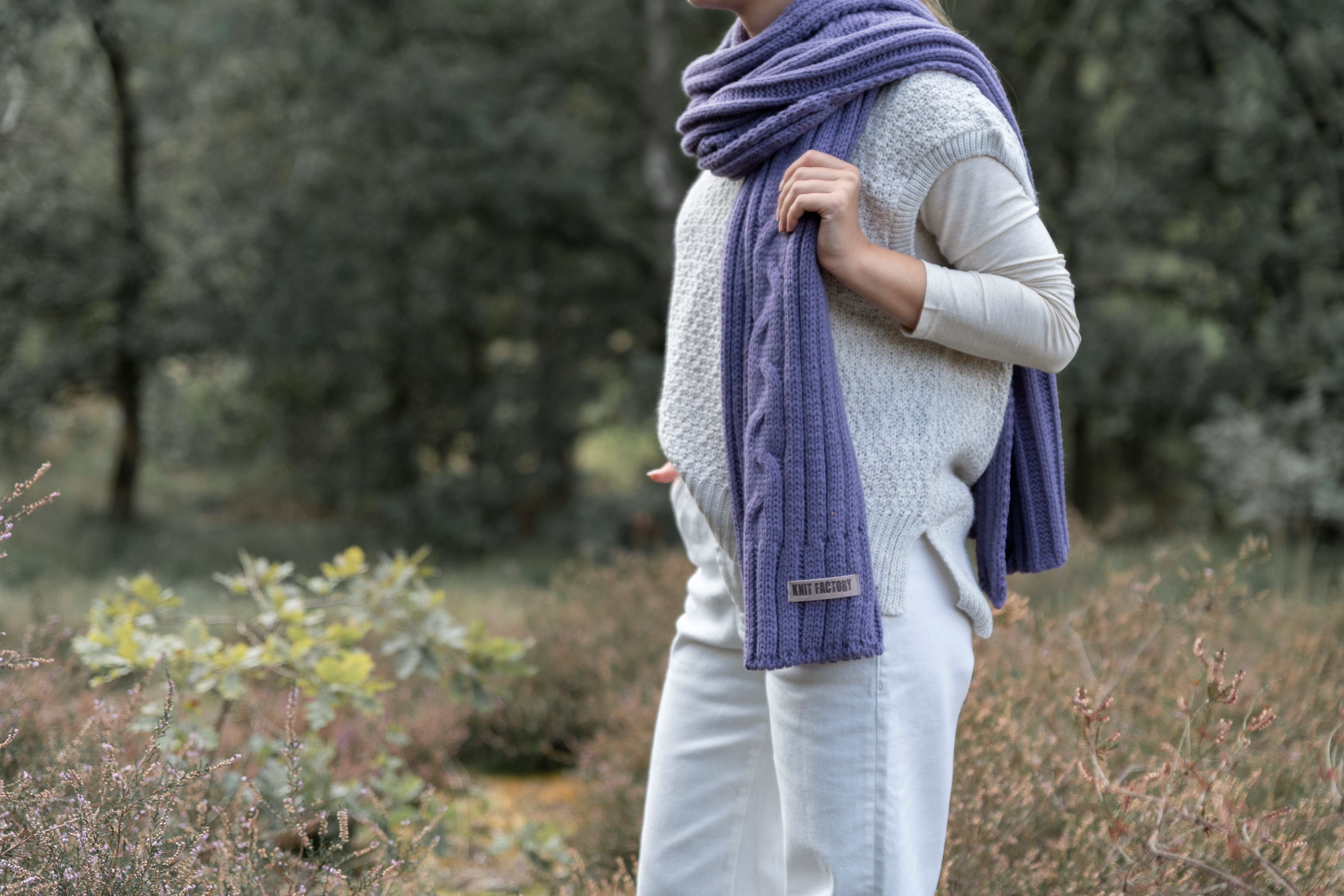 Elin Sjaal Stone Red