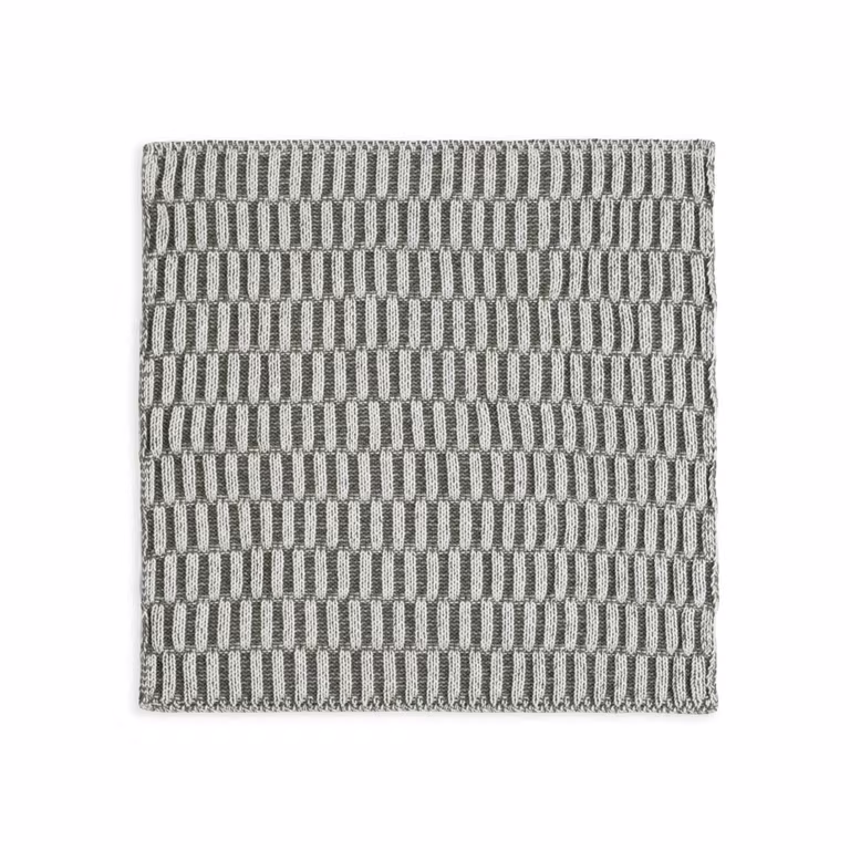 Spültuch Block Ecru/Khaki