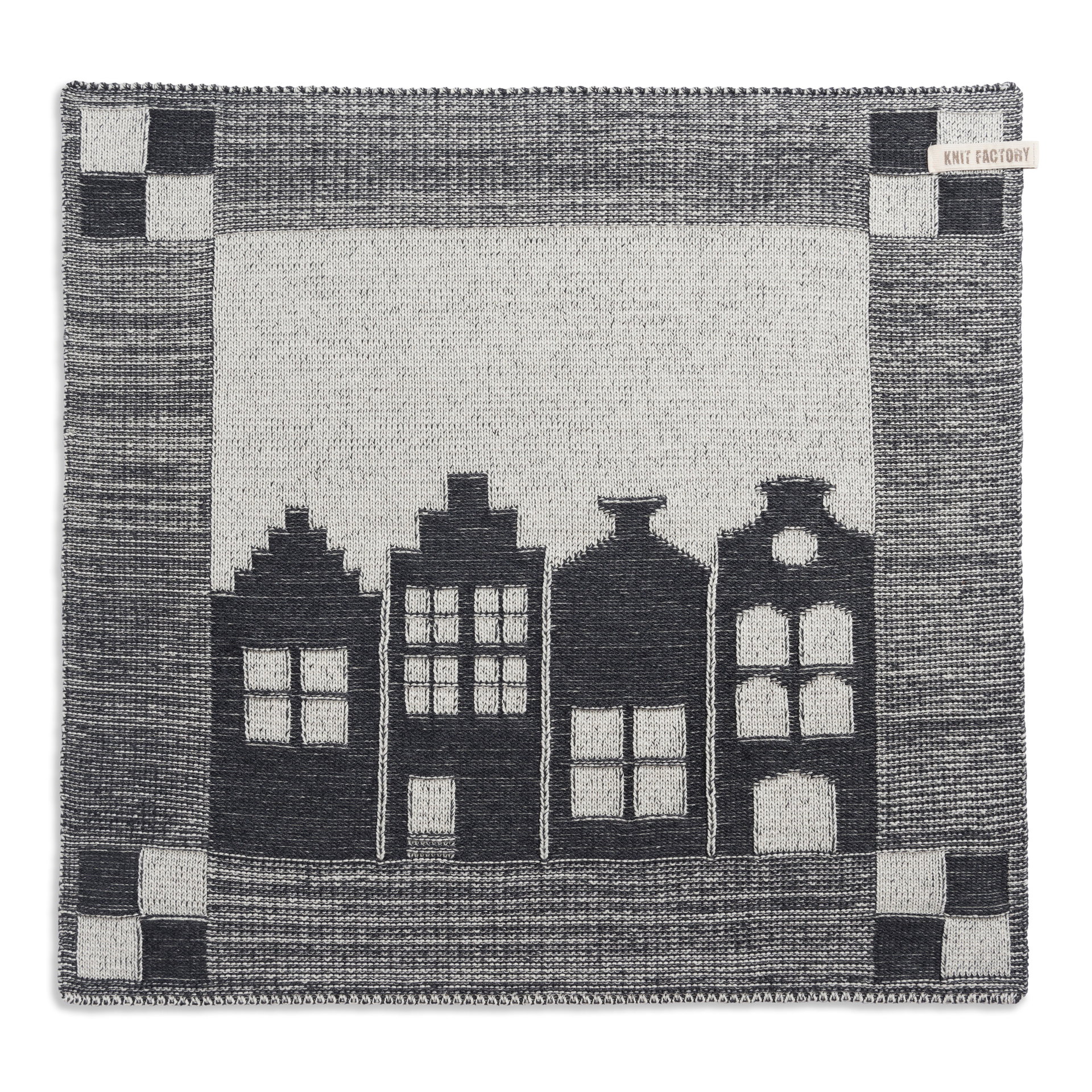 Kitchen Towel House Ecru/Anthracite