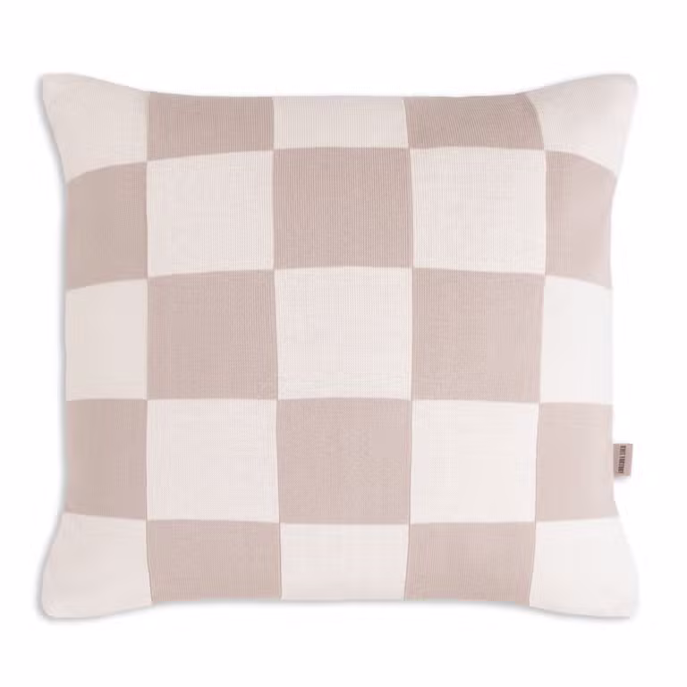 Caro Cushion Ecru/Linen - 50x50