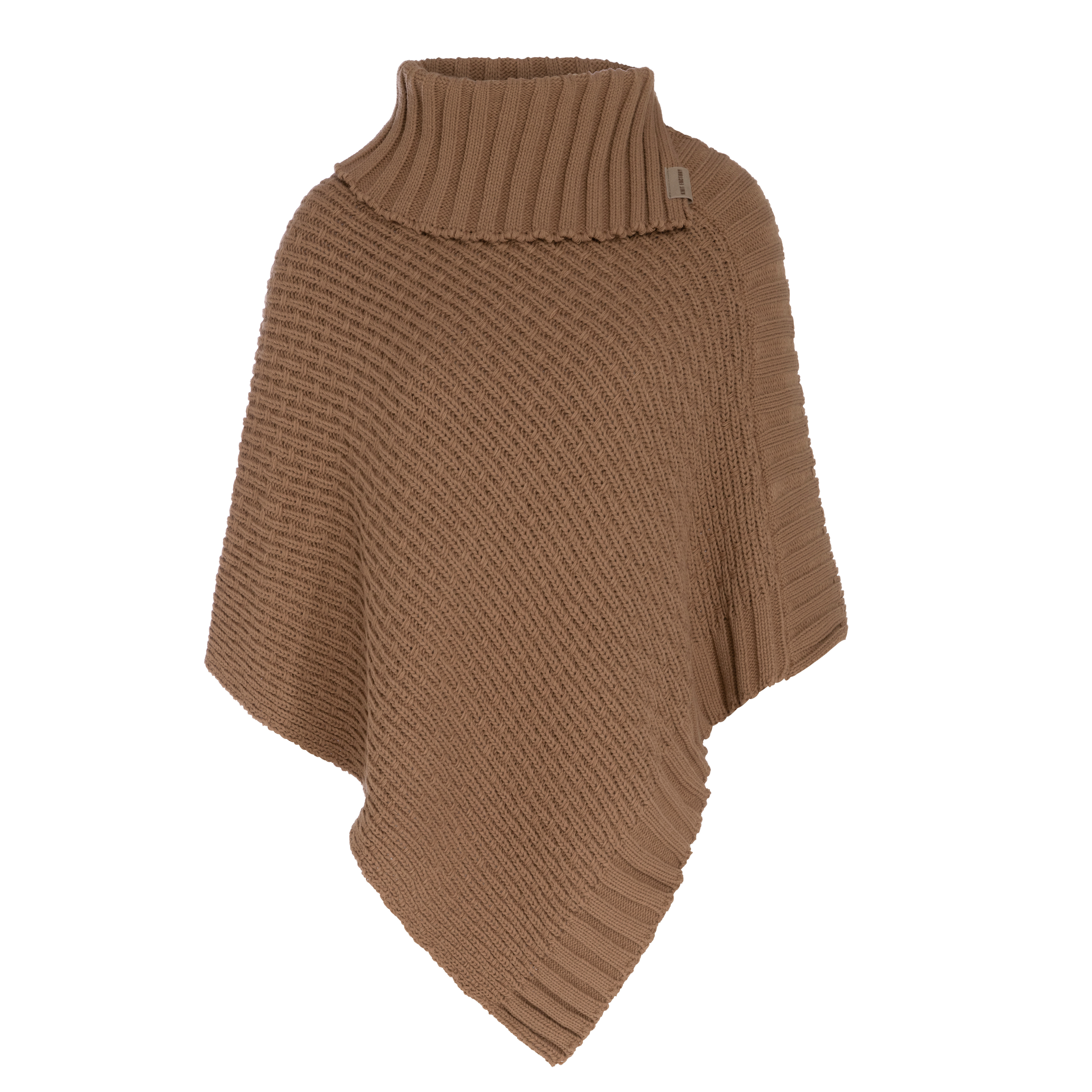 Nicky Gestrickter Poncho Nude